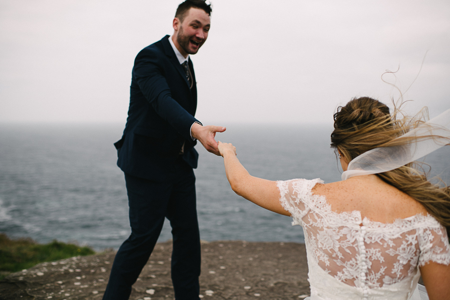 Wonderful Doolin Hotel Wedding | AM + G 41