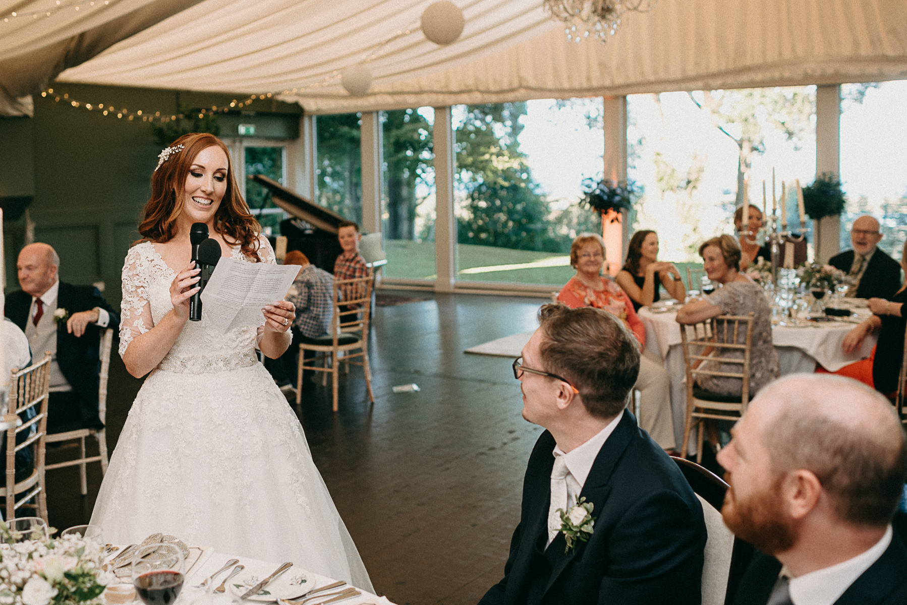 Romantic dreamy Tinakilly House Wedding | G + K 92