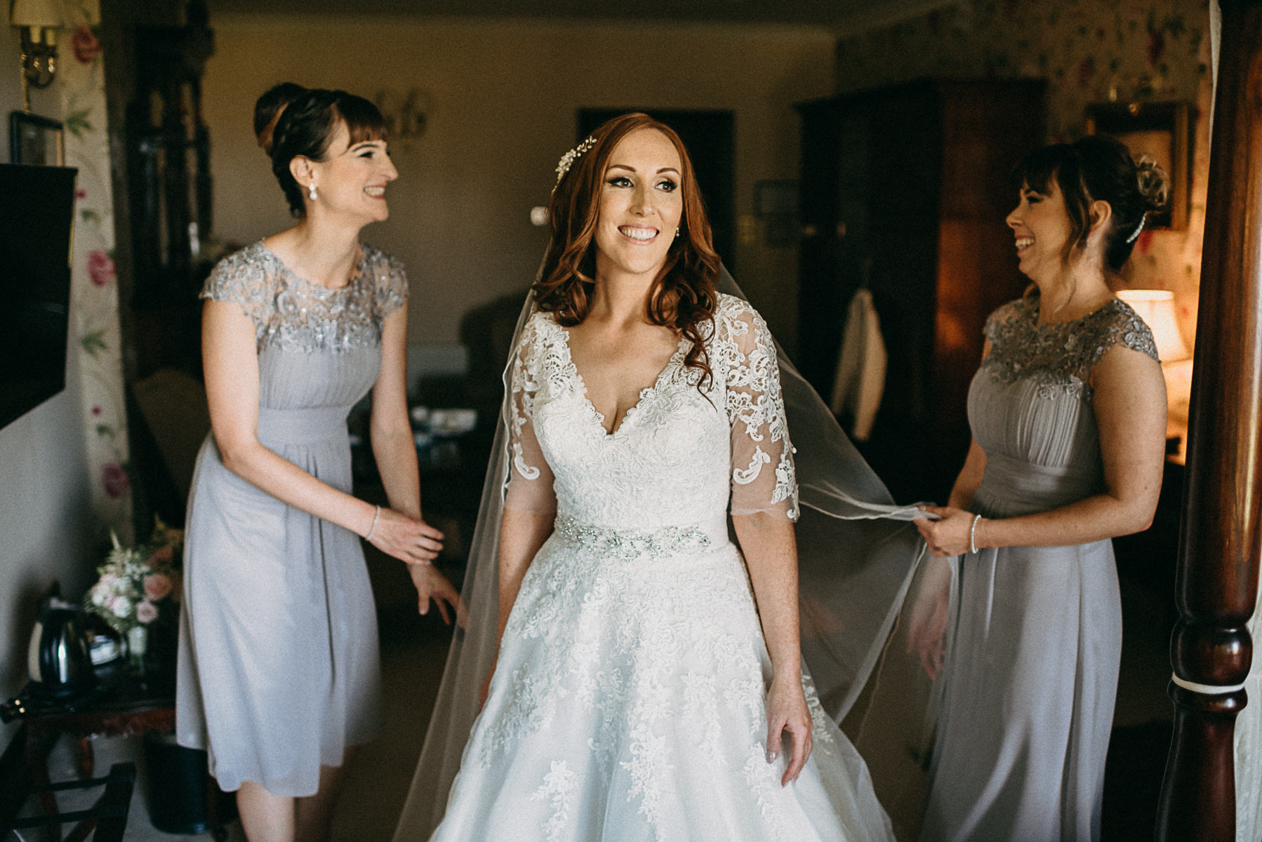 Romantic dreamy Tinakilly House Wedding | G + K 18