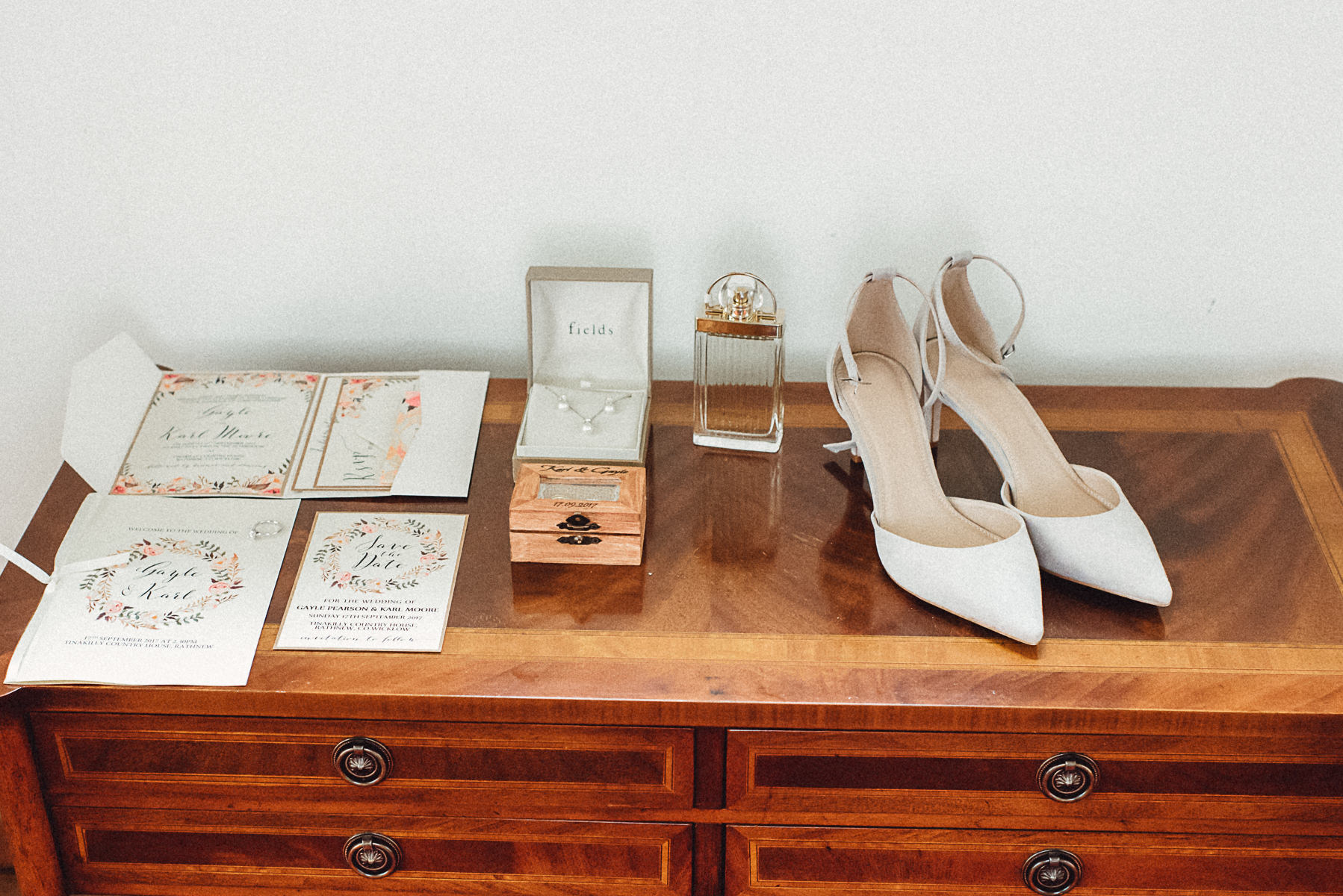 Romantic dreamy Tinakilly House Wedding | G + K 6