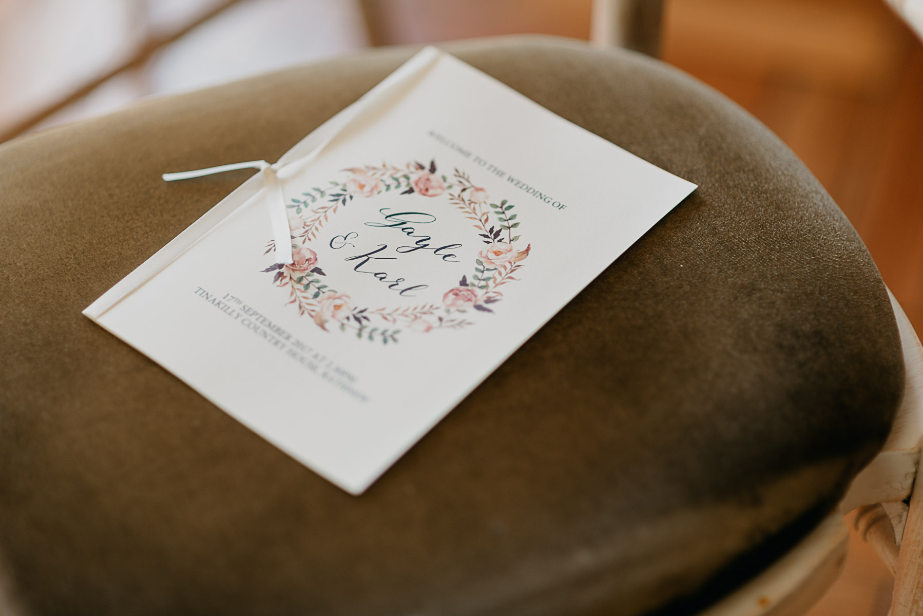 Romantic dreamy Tinakilly House Wedding | G + K 44