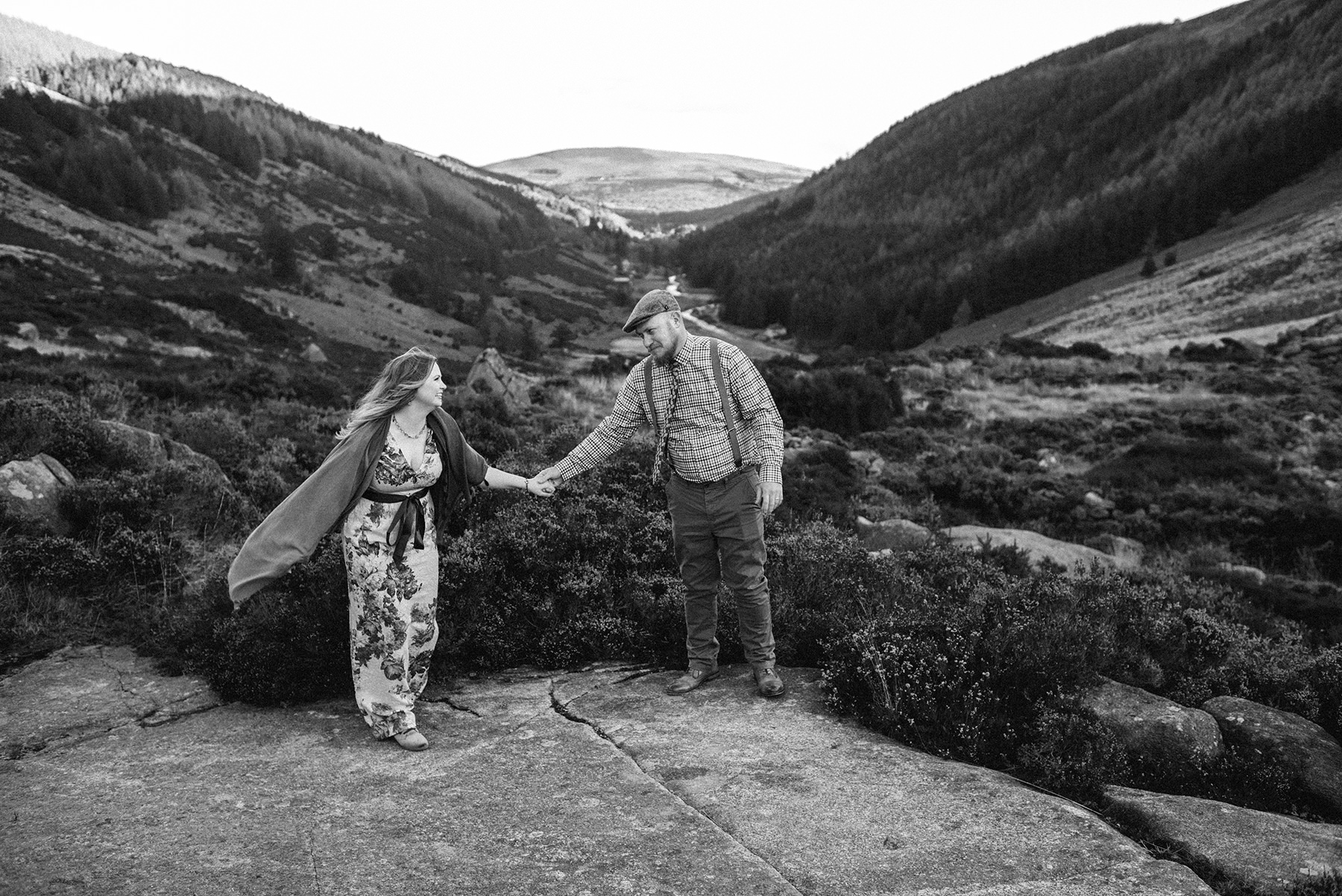 Simply stunning Wicklow Mountains Couple Photography | L + B 3