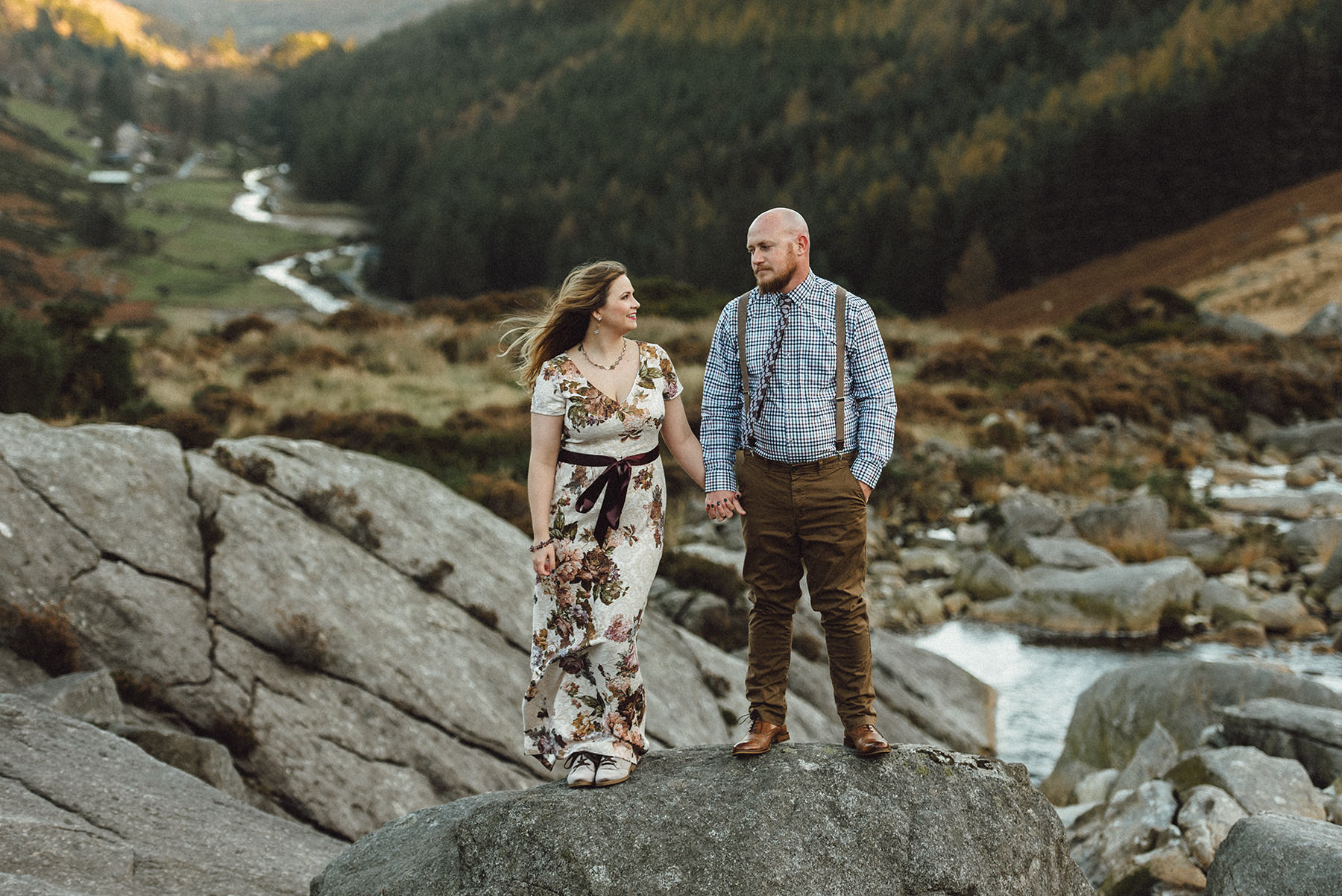 Simply stunning Wicklow Mountains Couple Photography | L + B 7