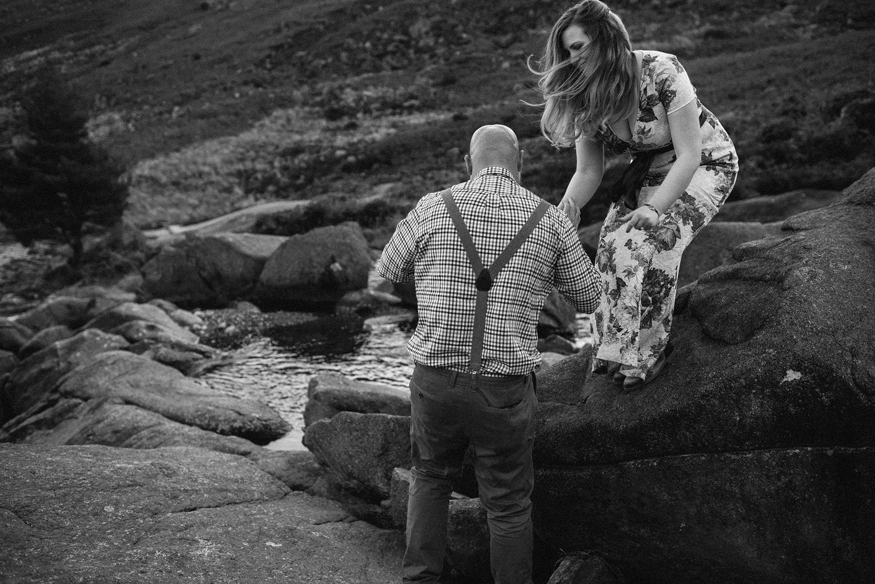 Simply stunning Wicklow Mountains Couple Photography | L + B 10