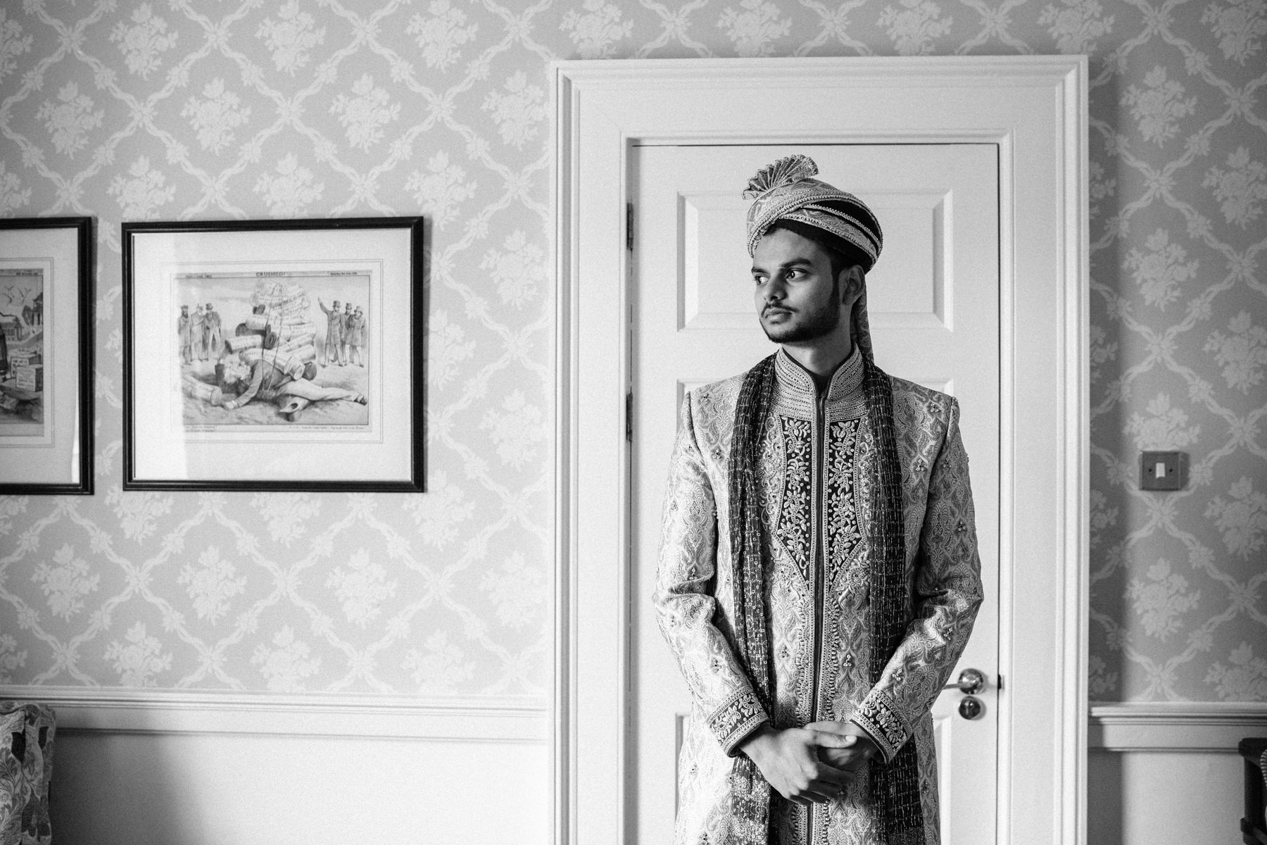 Vibrant Hindu Irish wedding photography | The K Club wedding venue 23