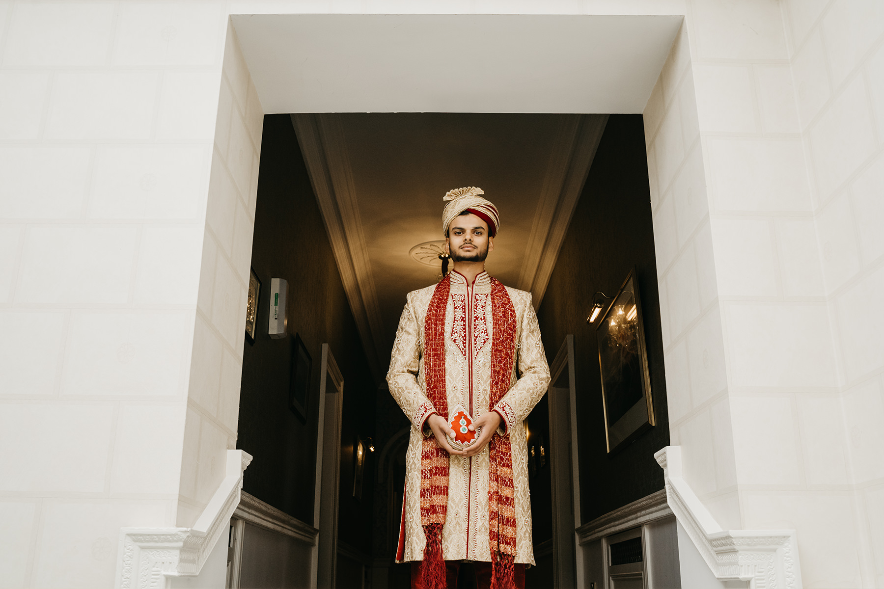 Vibrant Hindu Irish wedding photography | The K Club wedding venue 67