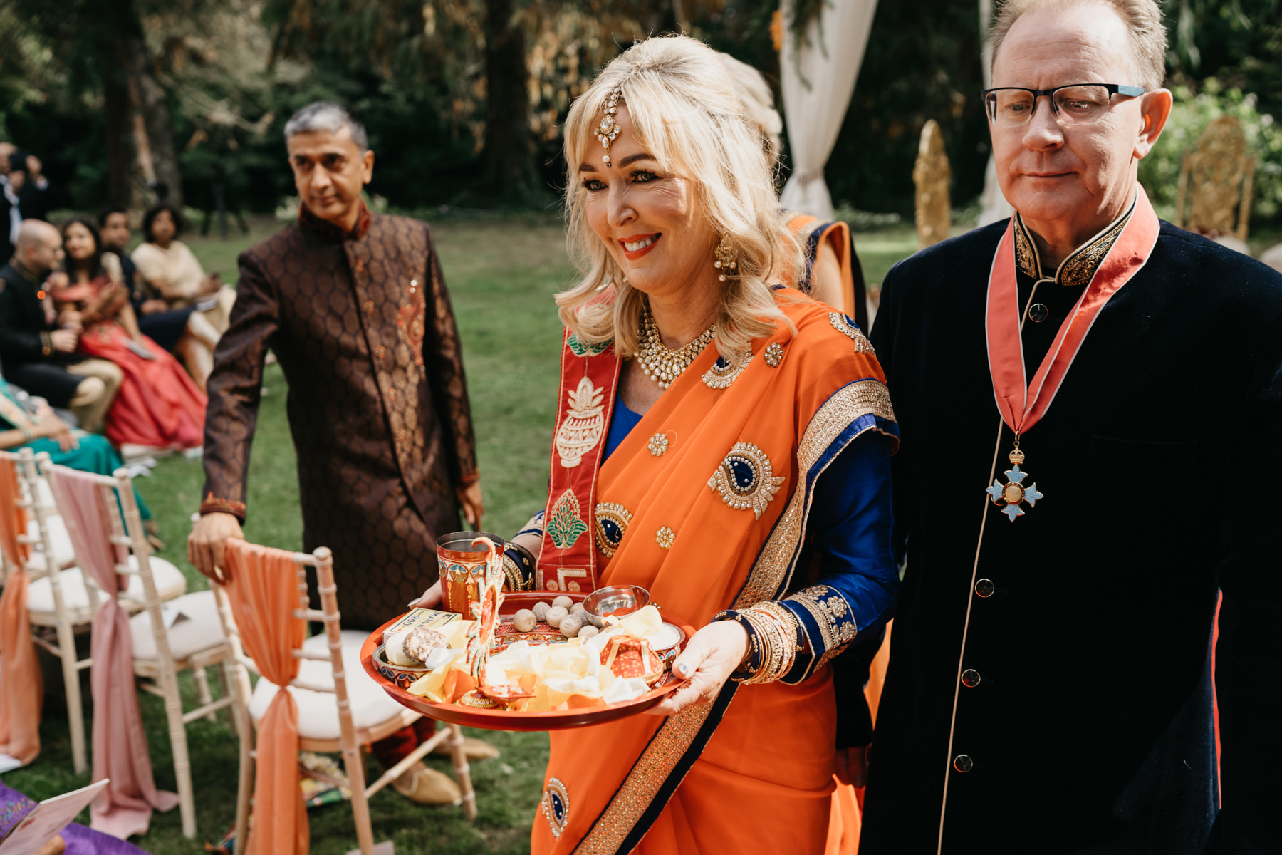 Vibrant Hindu Irish wedding photography | The K Club wedding venue 80