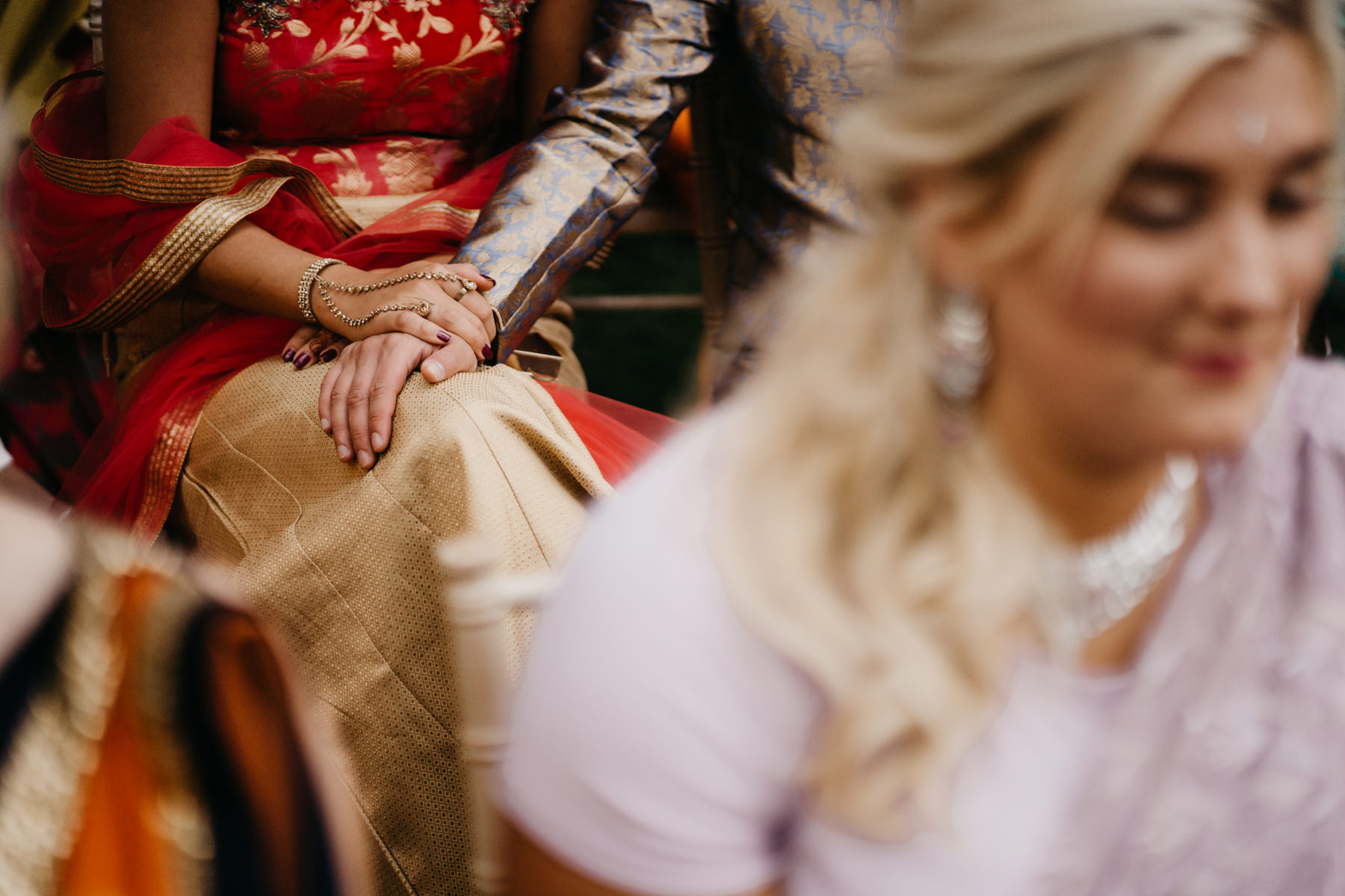 Vibrant Hindu Irish wedding photography | The K Club wedding venue 92