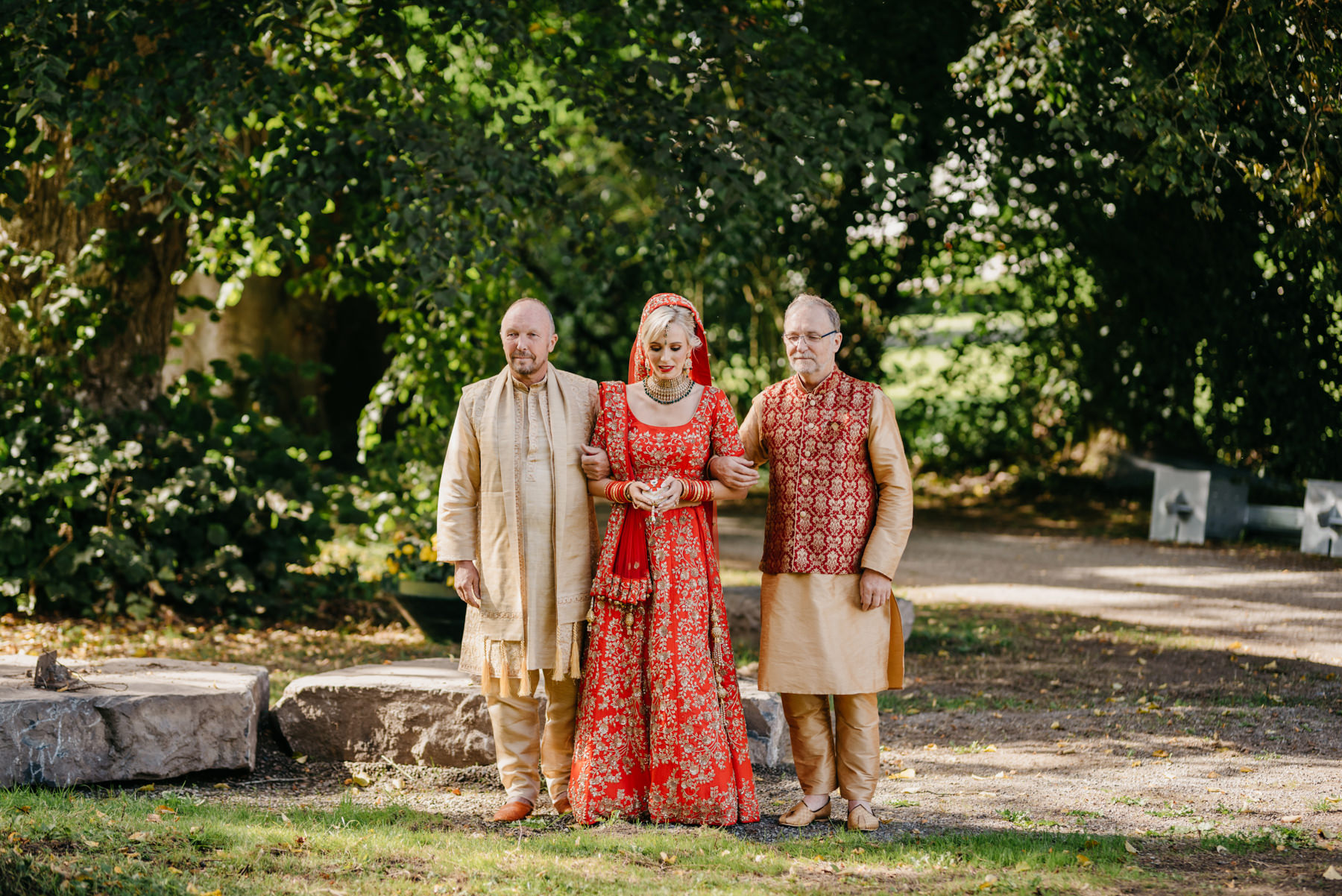 Vibrant Hindu Irish wedding photography | The K Club wedding venue 108