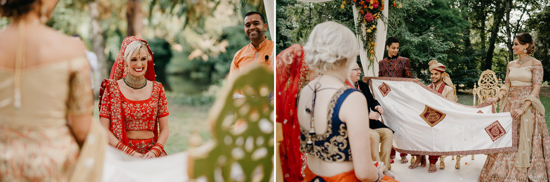 Vibrant Hindu Irish wedding photography | The K Club wedding venue 113