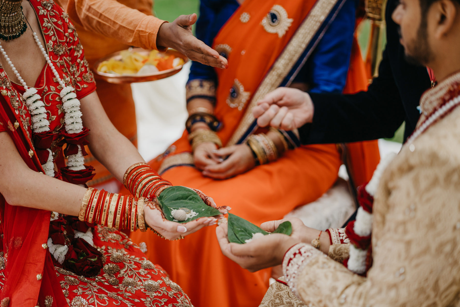 Vibrant Hindu Irish wedding photography | The K Club wedding venue 121