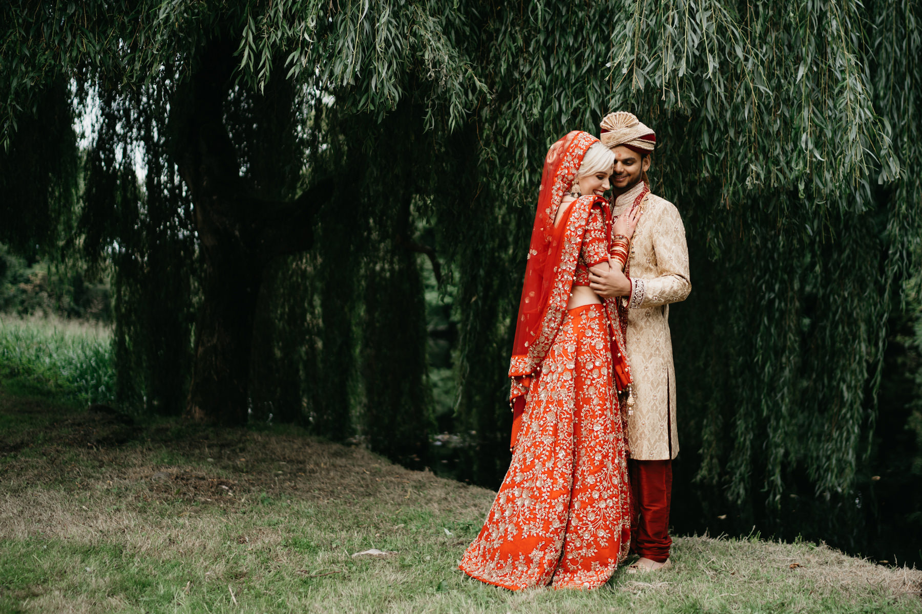 Vibrant Hindu Irish wedding photography | The K Club wedding venue 165