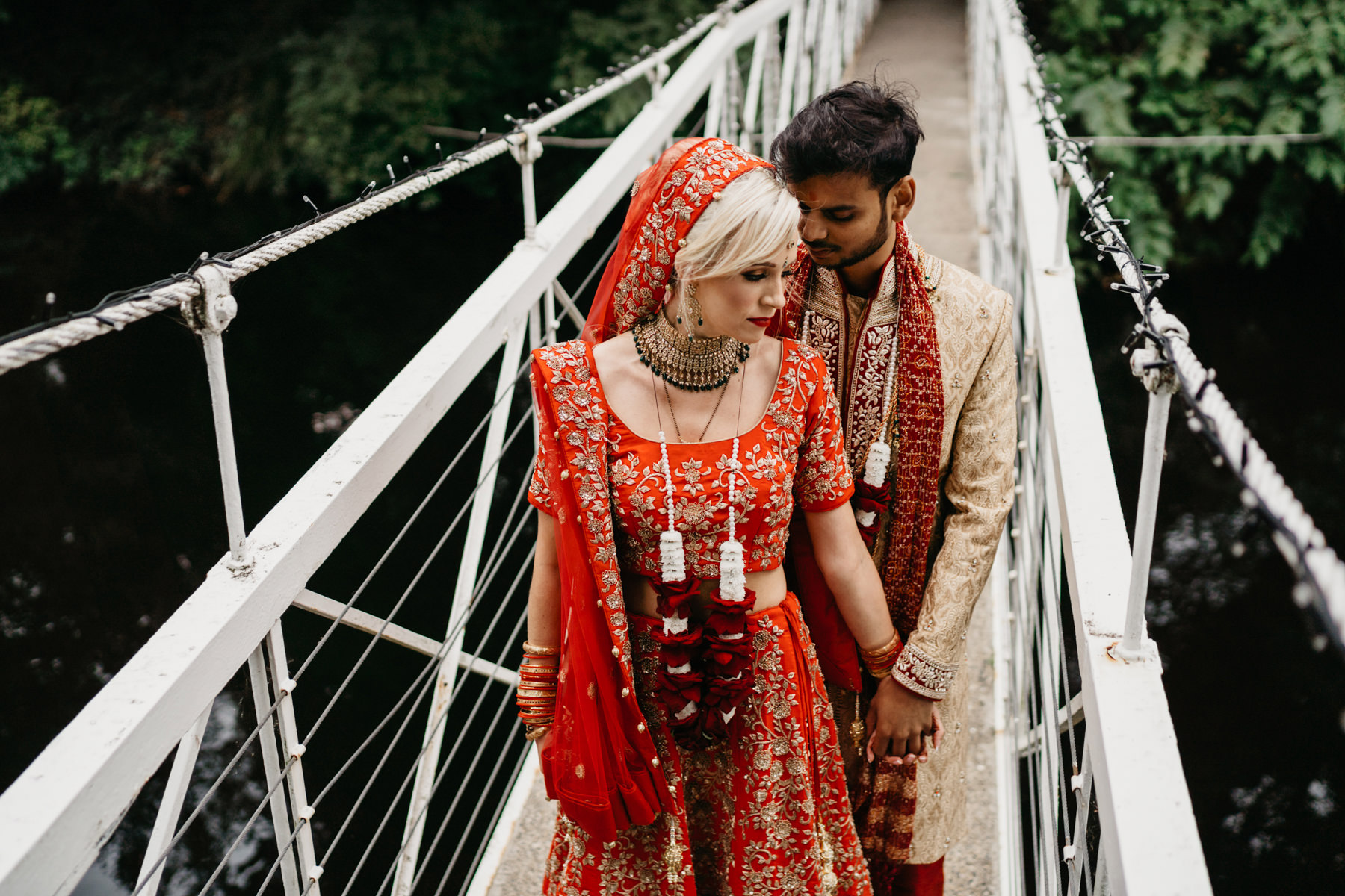 Vibrant Hindu Irish wedding photography | The K Club wedding venue 179