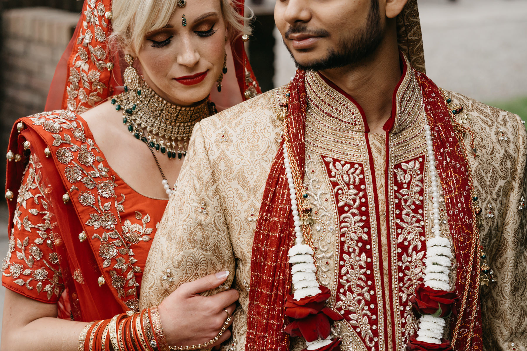 Vibrant Hindu Irish wedding photography | The K Club wedding venue 182