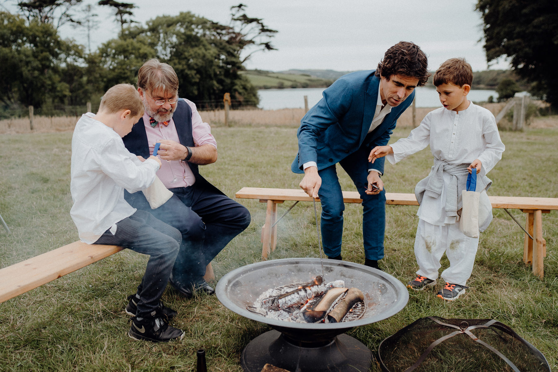 Outdoor Tipi wedding - Serene Inish Beg Estate 93