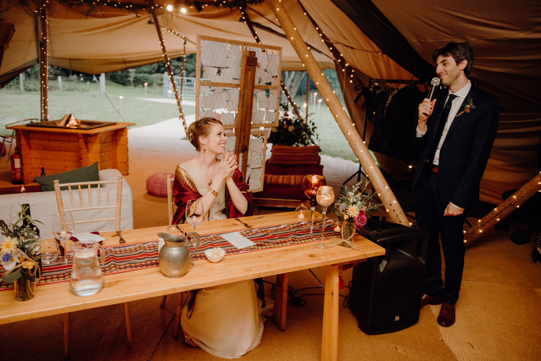 Outdoor Tipi wedding - Serene Inish Beg Estate 96