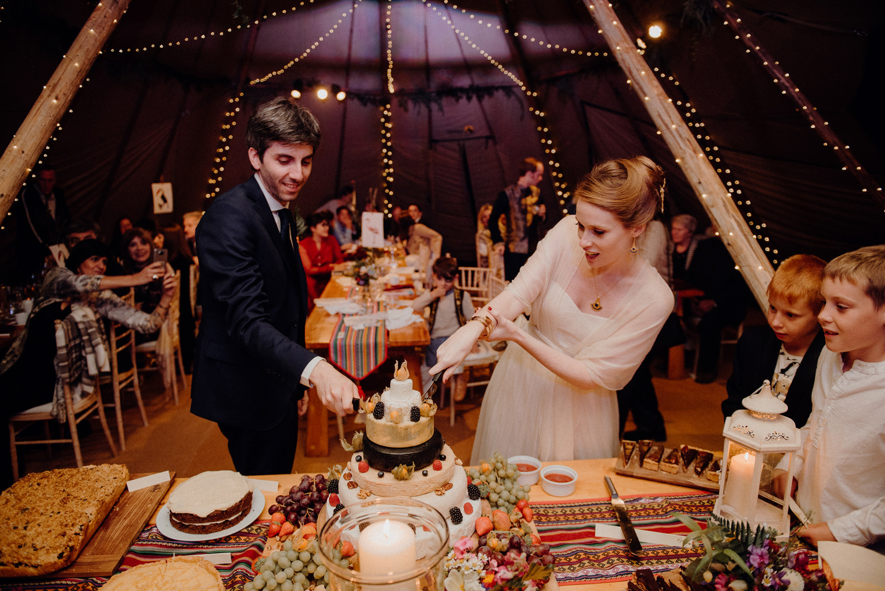 Outdoor Tipi wedding - Serene Inish Beg Estate 104