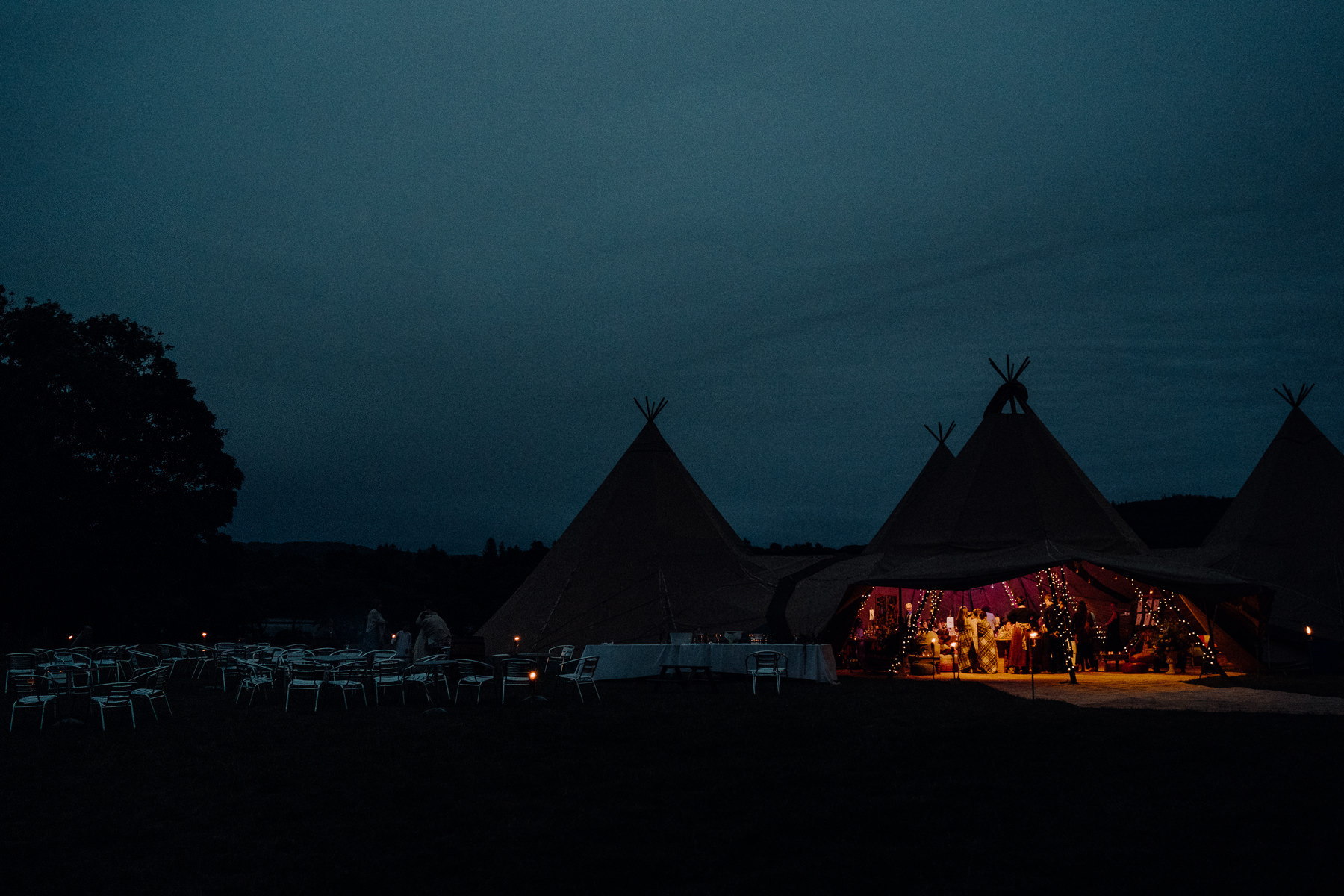 Outdoor Tipi wedding - Serene Inish Beg Estate 119