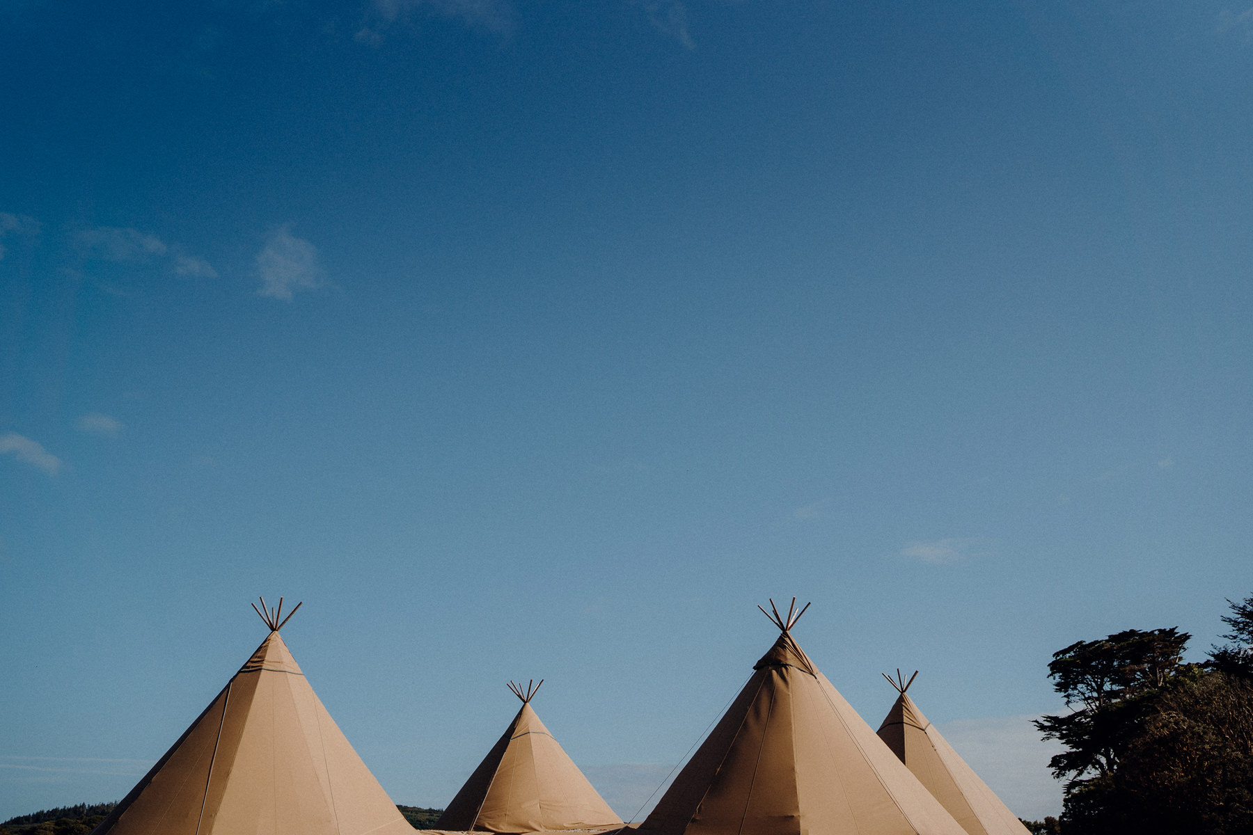 Outdoor Tipi wedding - Serene Inish Beg Estate 61