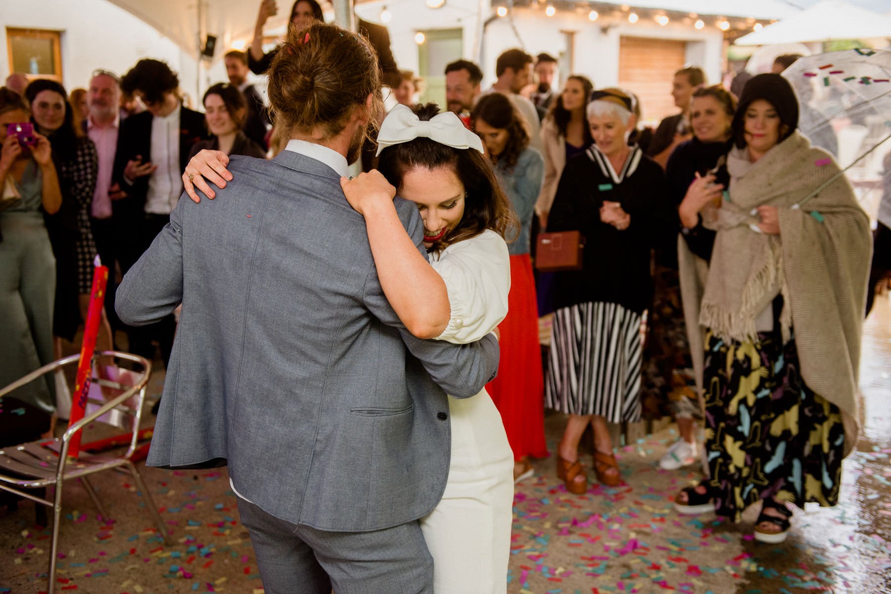 Vibrant home garden wedding in Ireland 118