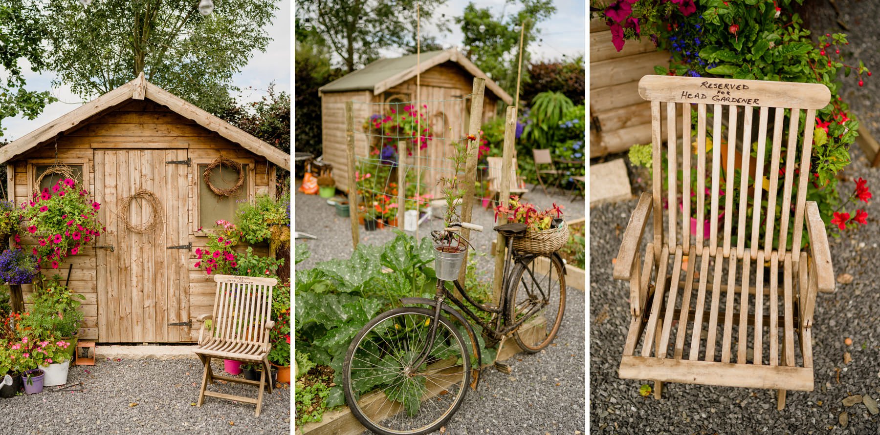 Vibrant home garden wedding in Ireland 2