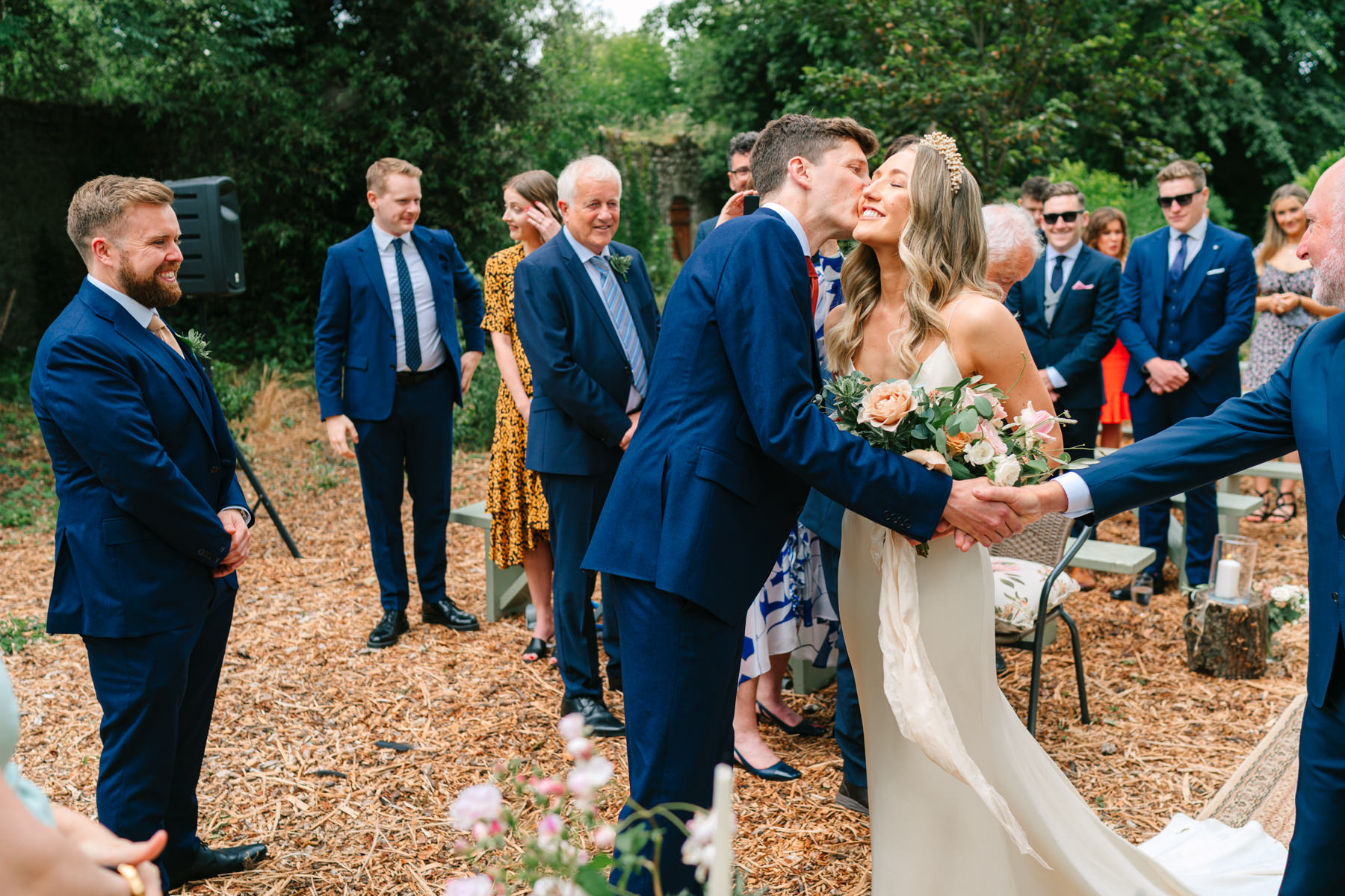 Relaxed Garden Wedding at Cloughjordan House - Celebrating Ciara and David's Unforgettable Day 29