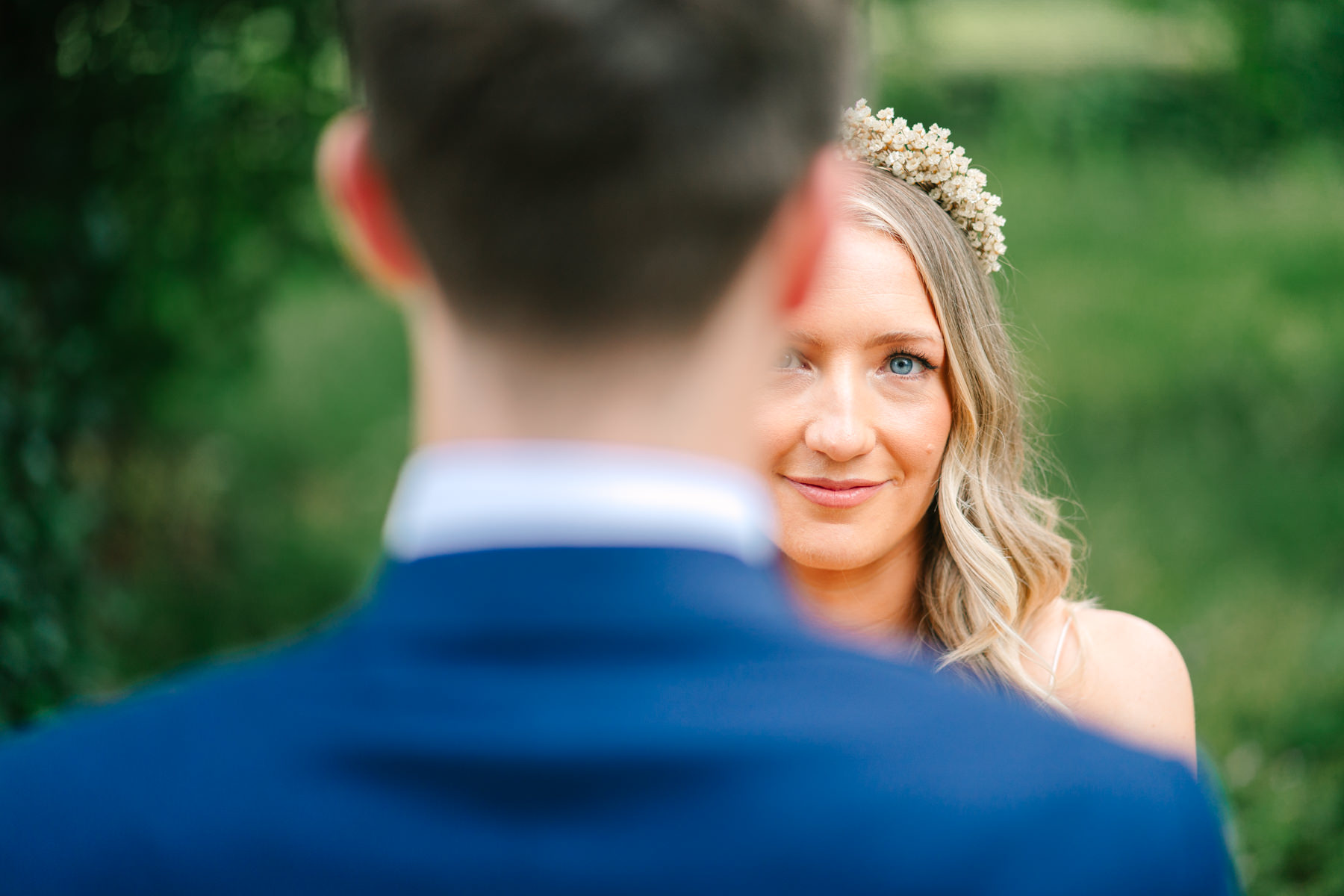 Garden wedding at Cloughjordan House