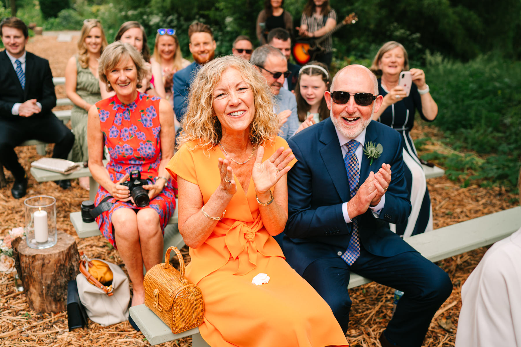 Garden wedding at Cloughjordan House