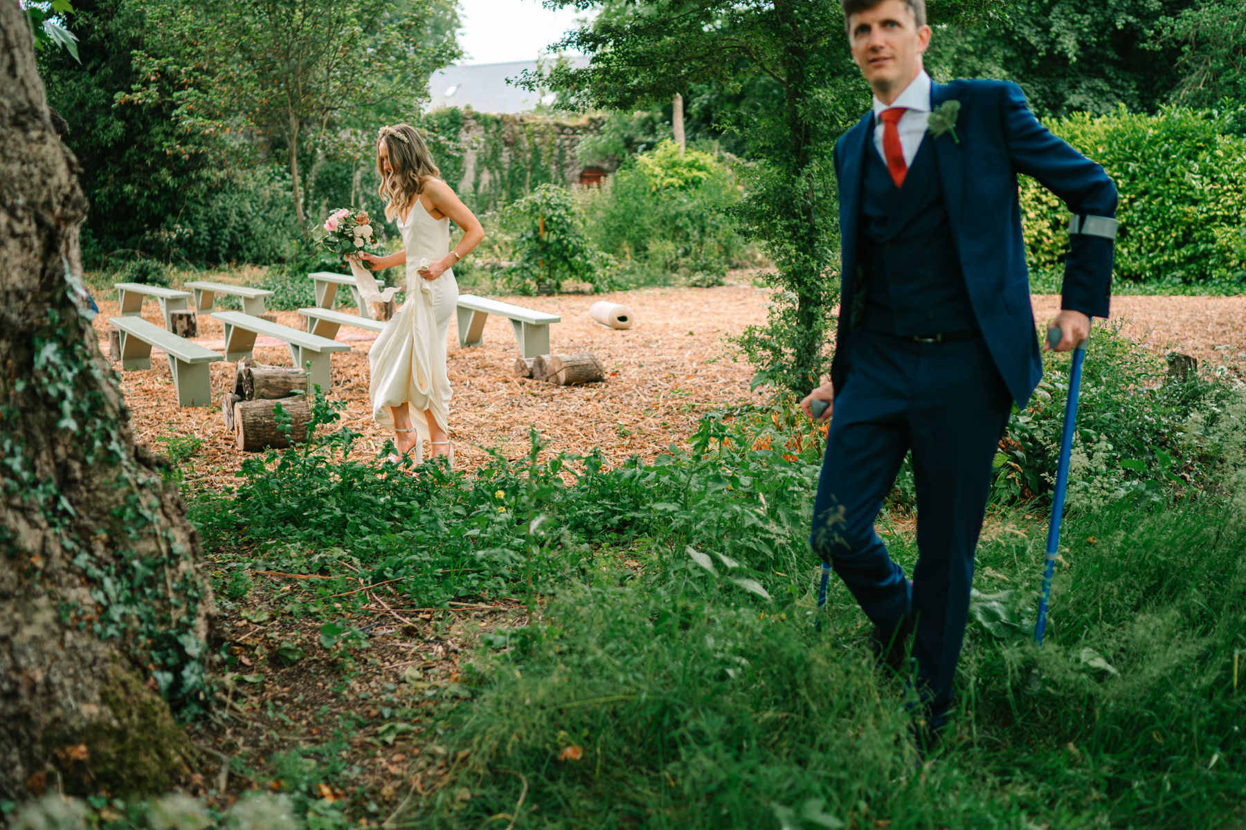 Relaxed Garden Wedding at Cloughjordan House - Celebrating Ciara and David's Unforgettable Day 51