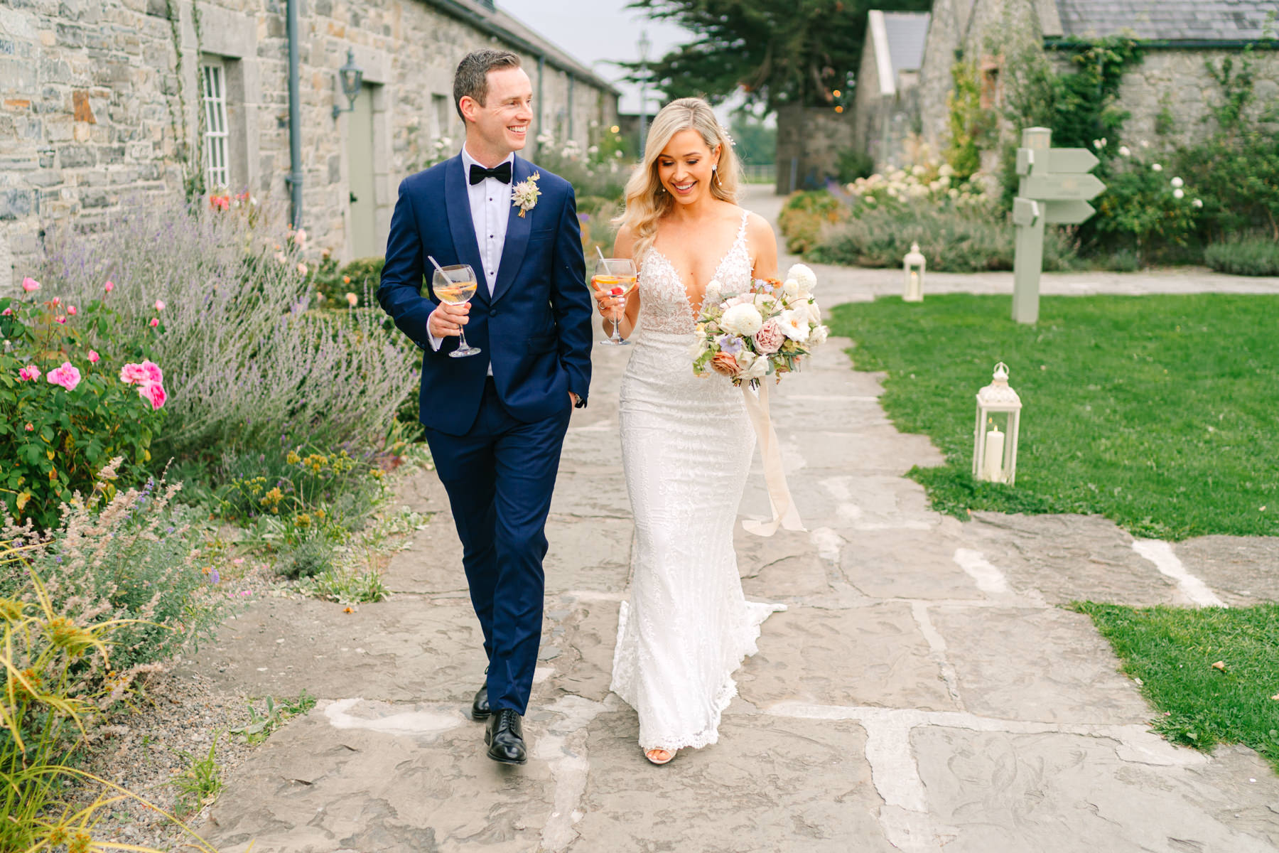 Romantic Ballymagarvey Village wedding