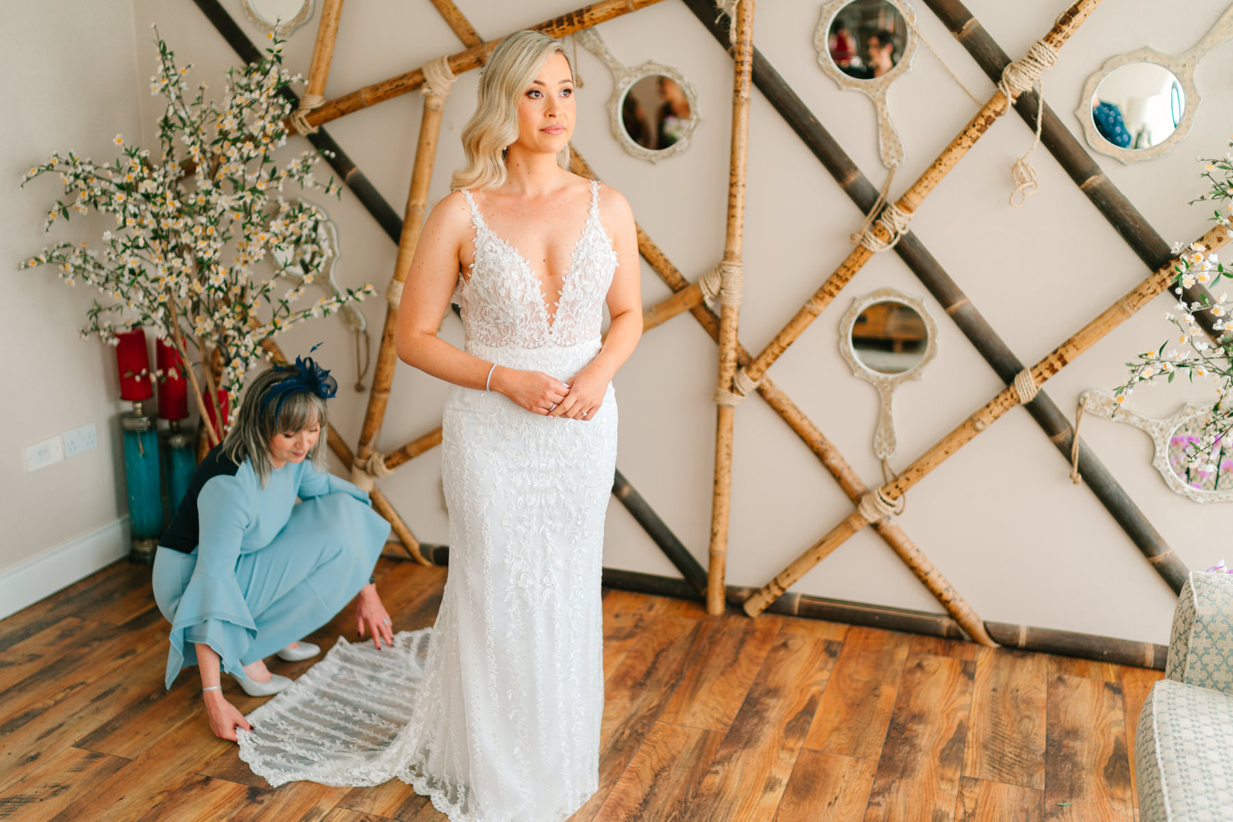 Romantic Ballymagarvey Village wedding 23