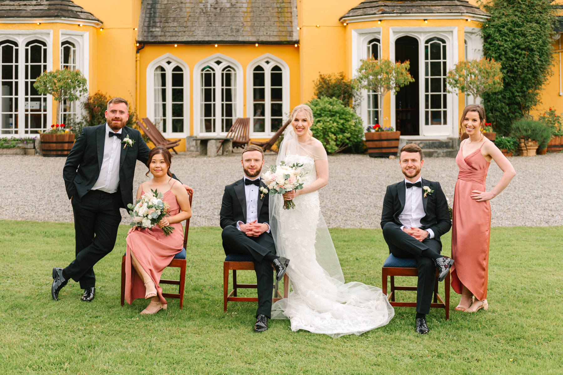 Martinstown House wedding - summertime fun celebrations for Marnie and Francis 50