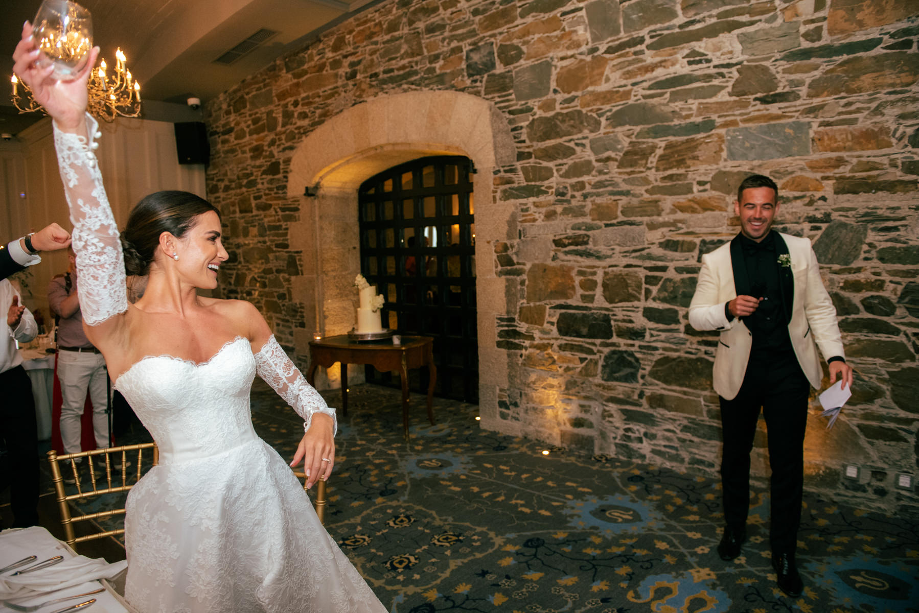 Kilkea Castle Wedding Co. Kildare - Jessica and Jack's romantic and fun love party! 71