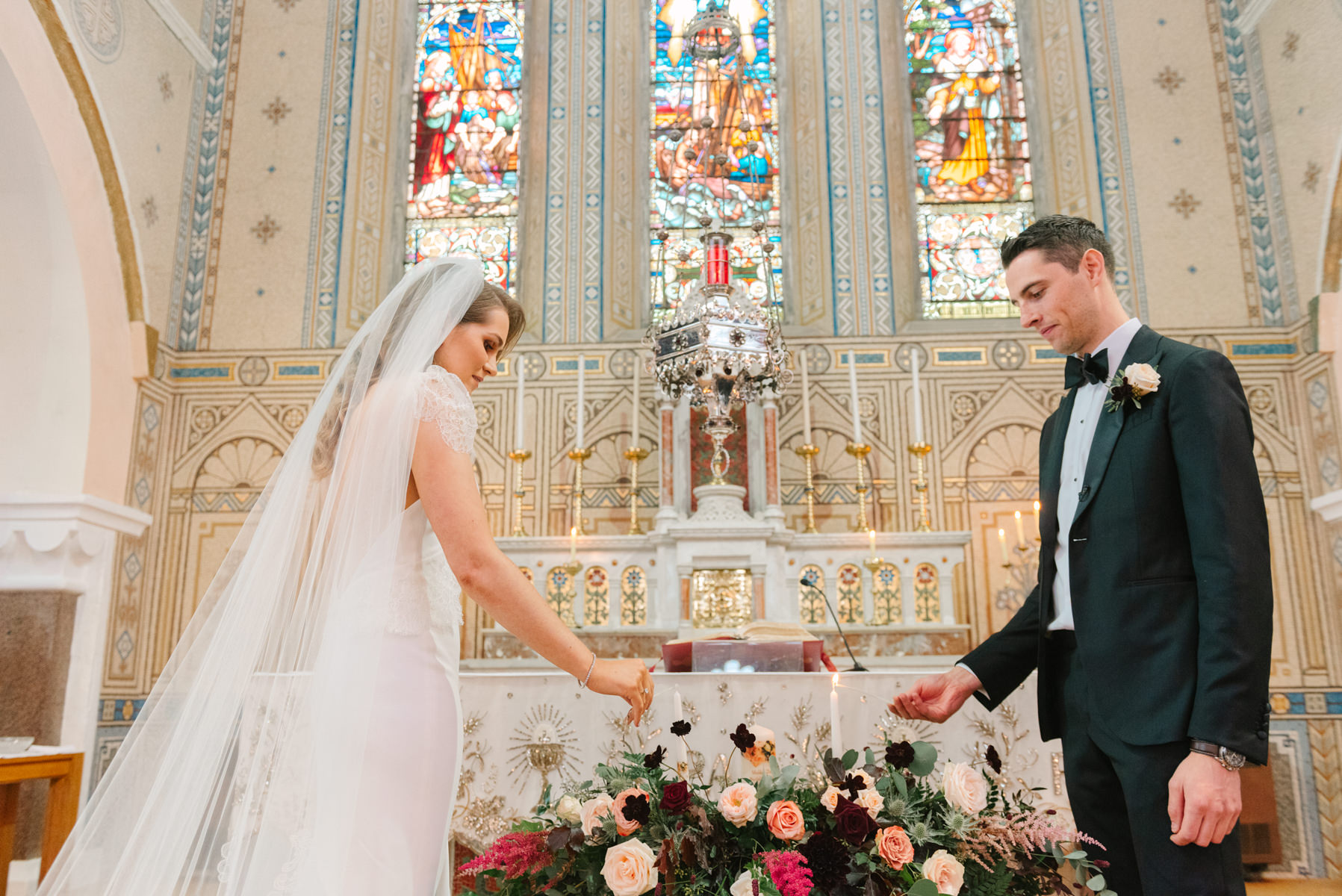 Ballymaloe House wedding photography of Lisa and Michael's autumn natural wedding day. 24