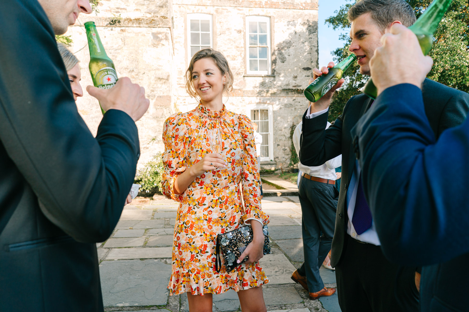 Ballymaloe House wedding photography of Lisa and Michael's autumn natural wedding day. 48