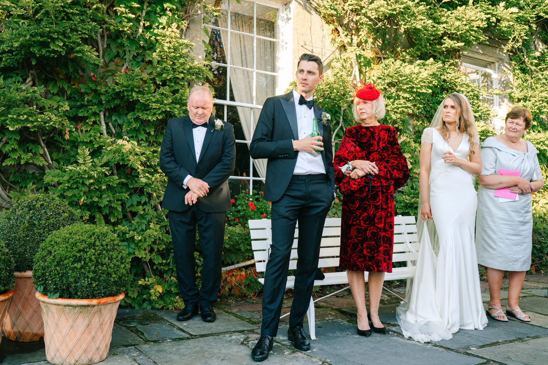 Ballymaloe House wedding photography of Lisa and Michael's autumn natural wedding day. 53