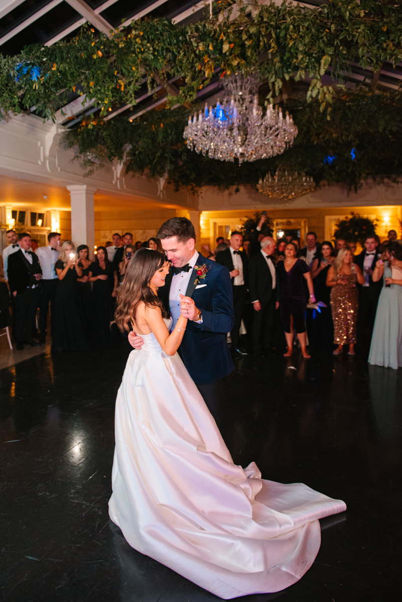 Elegant black tie wedding in Tankardstown House - Ciara and Cillin's autumn fun celebrations. 101