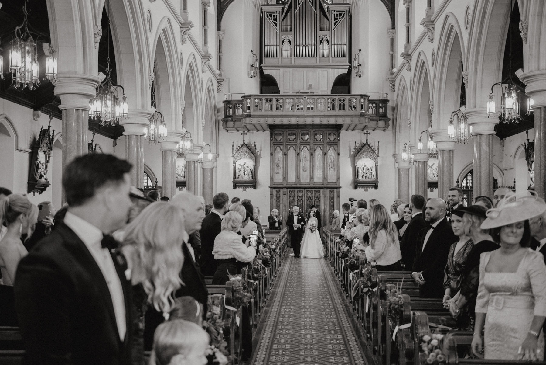 Elegant black tie wedding in Tankardstown House - Ciara and Cillin's autumn fun celebrations. 29