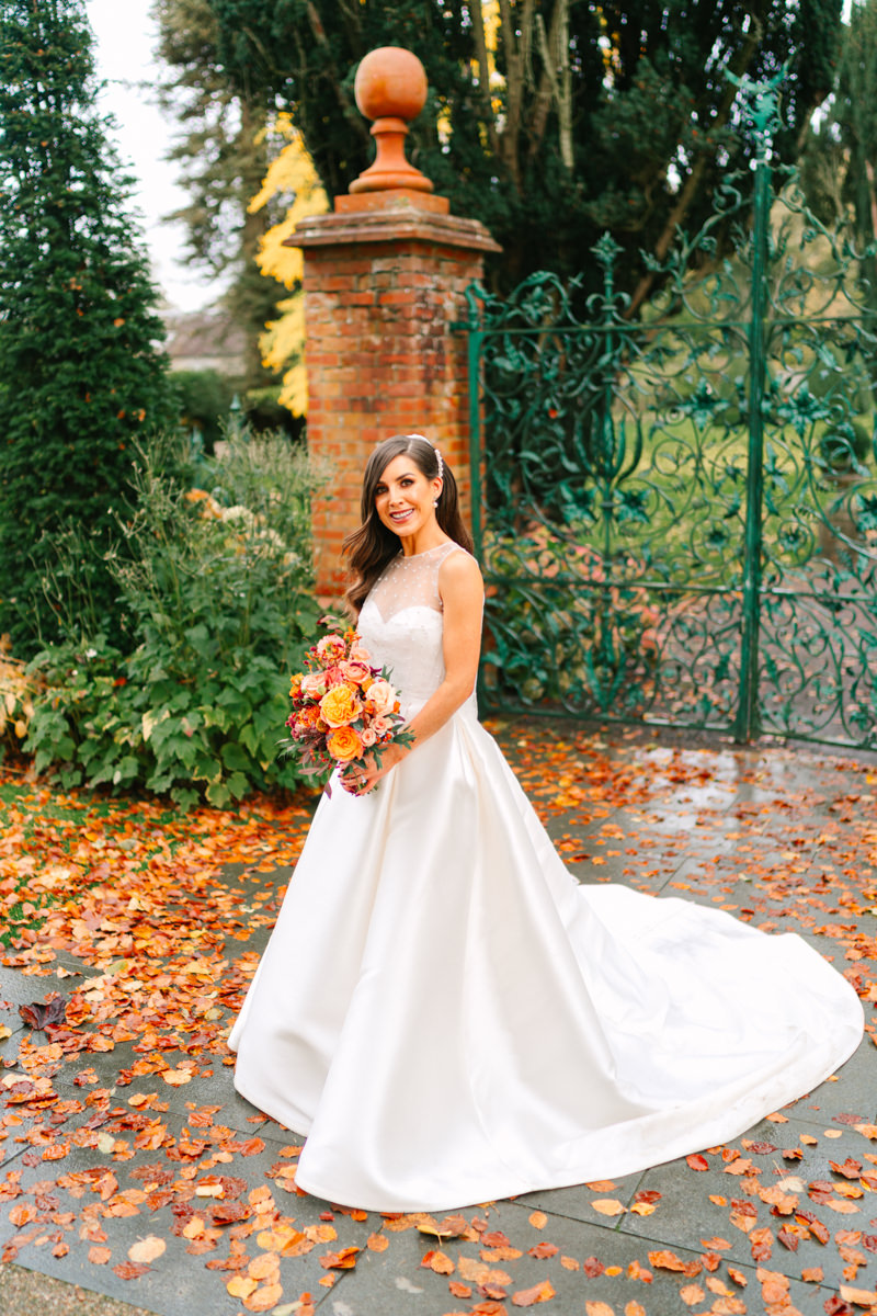 Elegant black tie wedding in Tankardstown House - Ciara and Cillin's autumn fun celebrations. 50