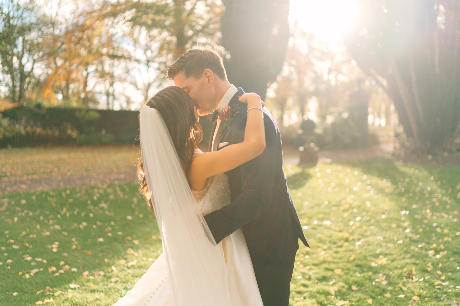 Elegant black tie wedding in Tankardstown House - Ciara and Cillin's autumn fun celebrations. 53