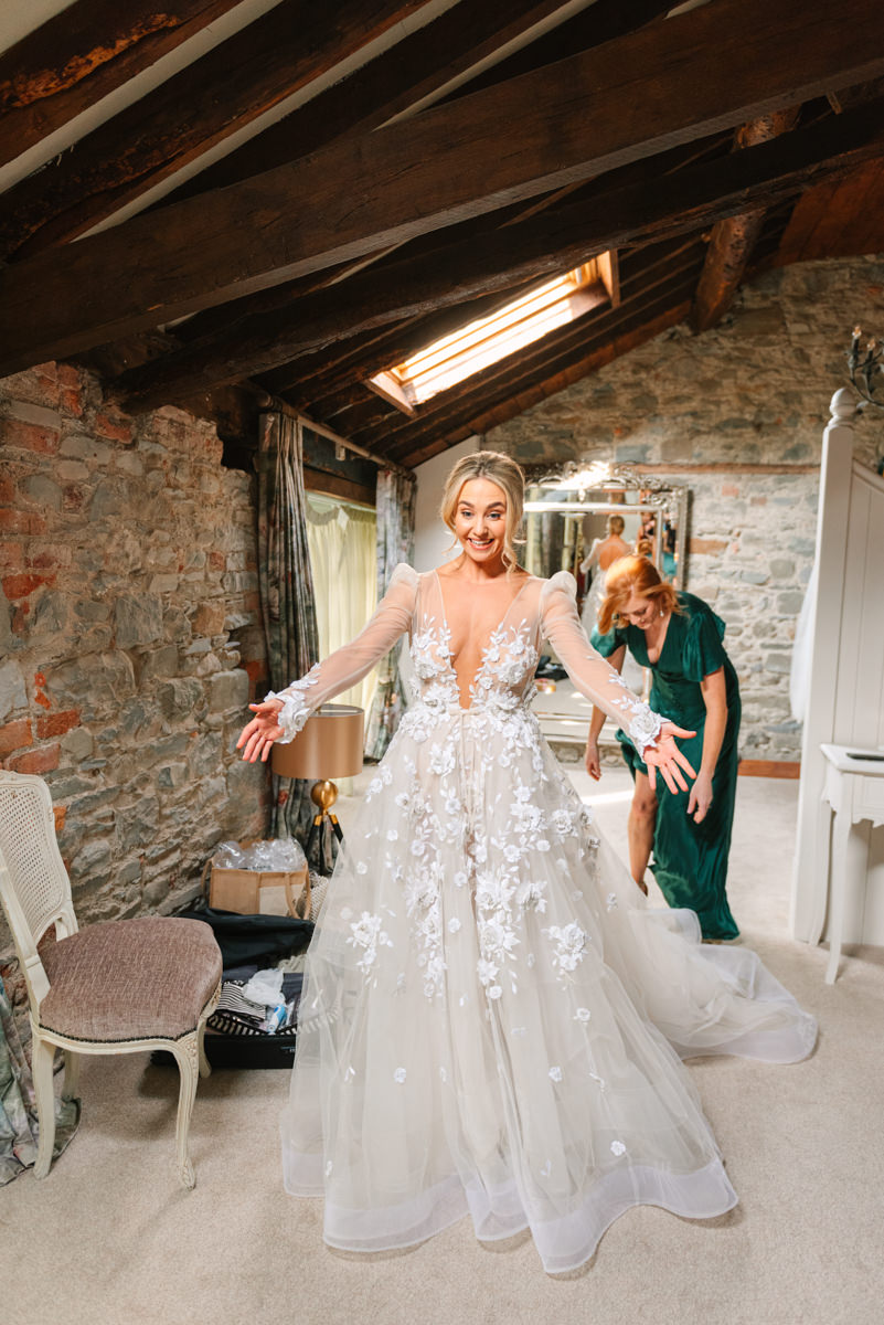 Autumn Tankardstown wedding bride