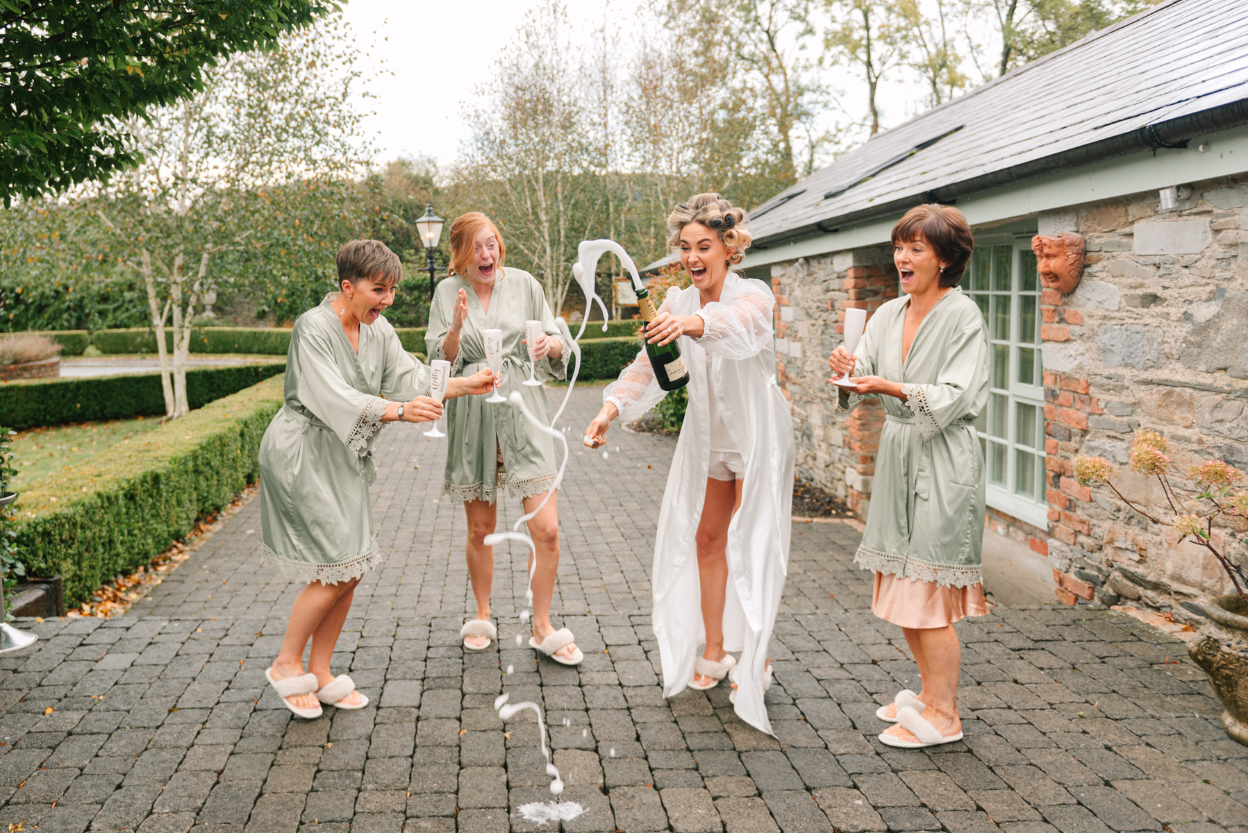 autumn tankardstown wedding morning preparations
