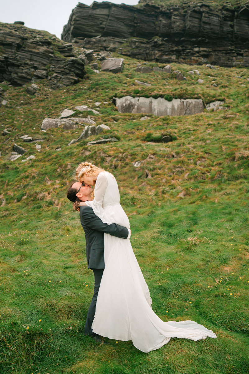 Cliffs of Moher Elopement - Steffi and Martin's perfect wedding day 53