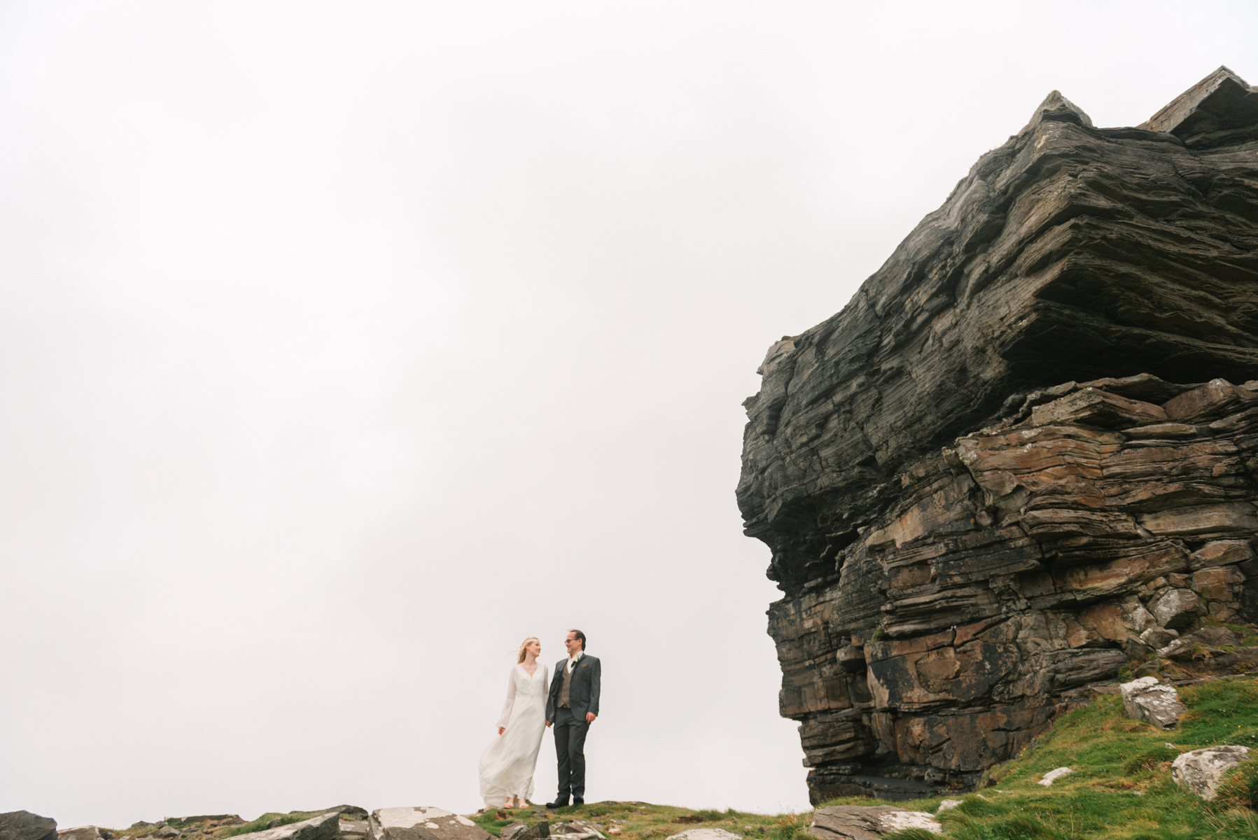 Cliffs of Moher Elopement - Steffi and Martin's perfect wedding day 55