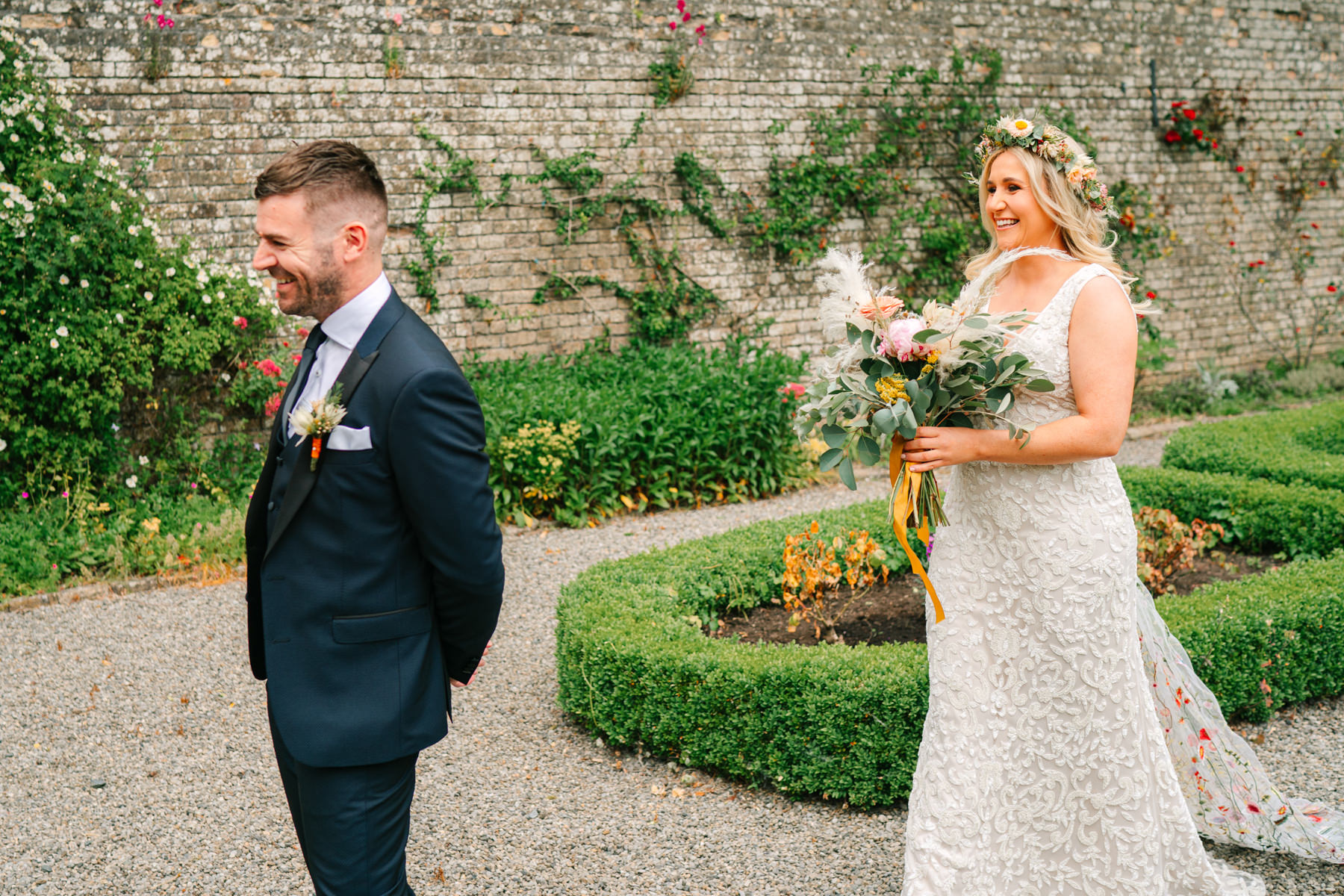 Martinstown relaxed wedding. Siobhan and Ken's rustic fun summer wedding. 26