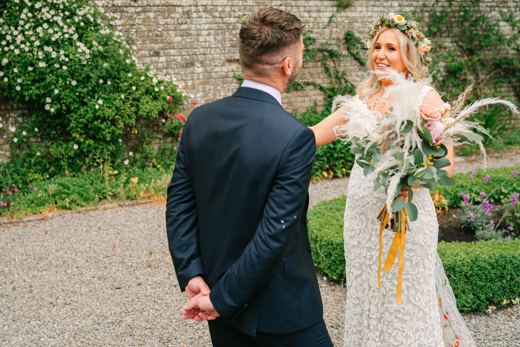 Martinstown relaxed wedding. Siobhan and Ken's rustic fun summer wedding. 27