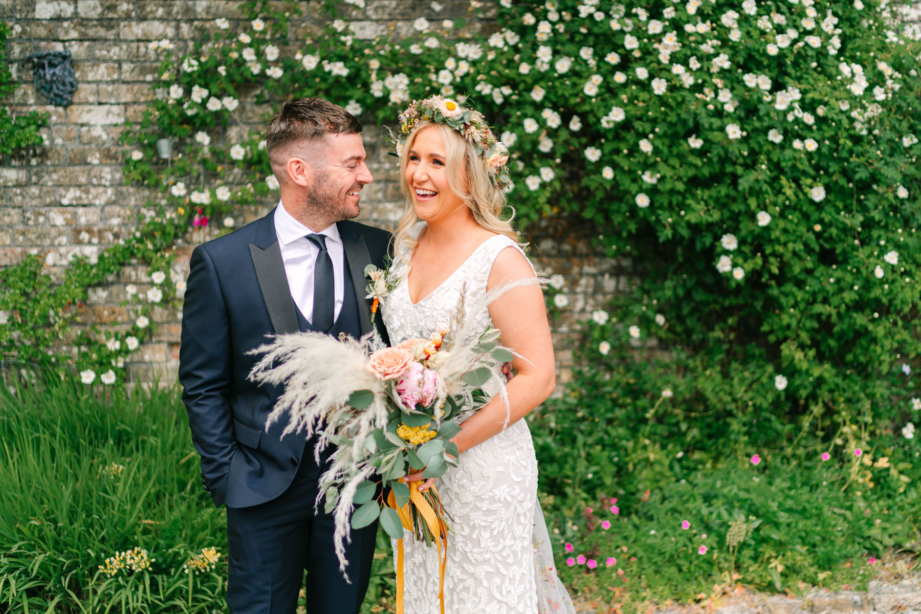 Martinstown relaxed wedding. Siobhan and Ken's rustic fun summer wedding. 31