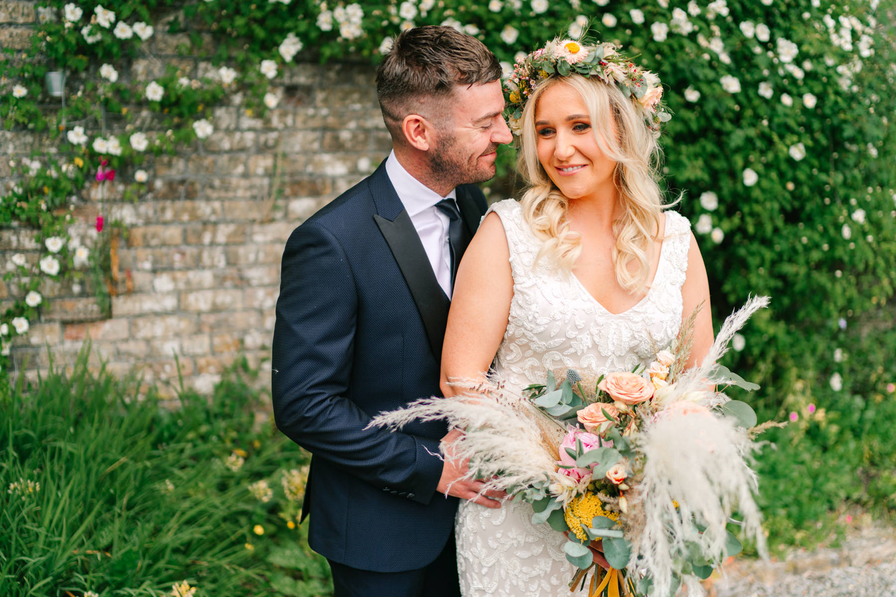 Martinstown relaxed wedding. Siobhan and Ken's rustic fun summer wedding. 33