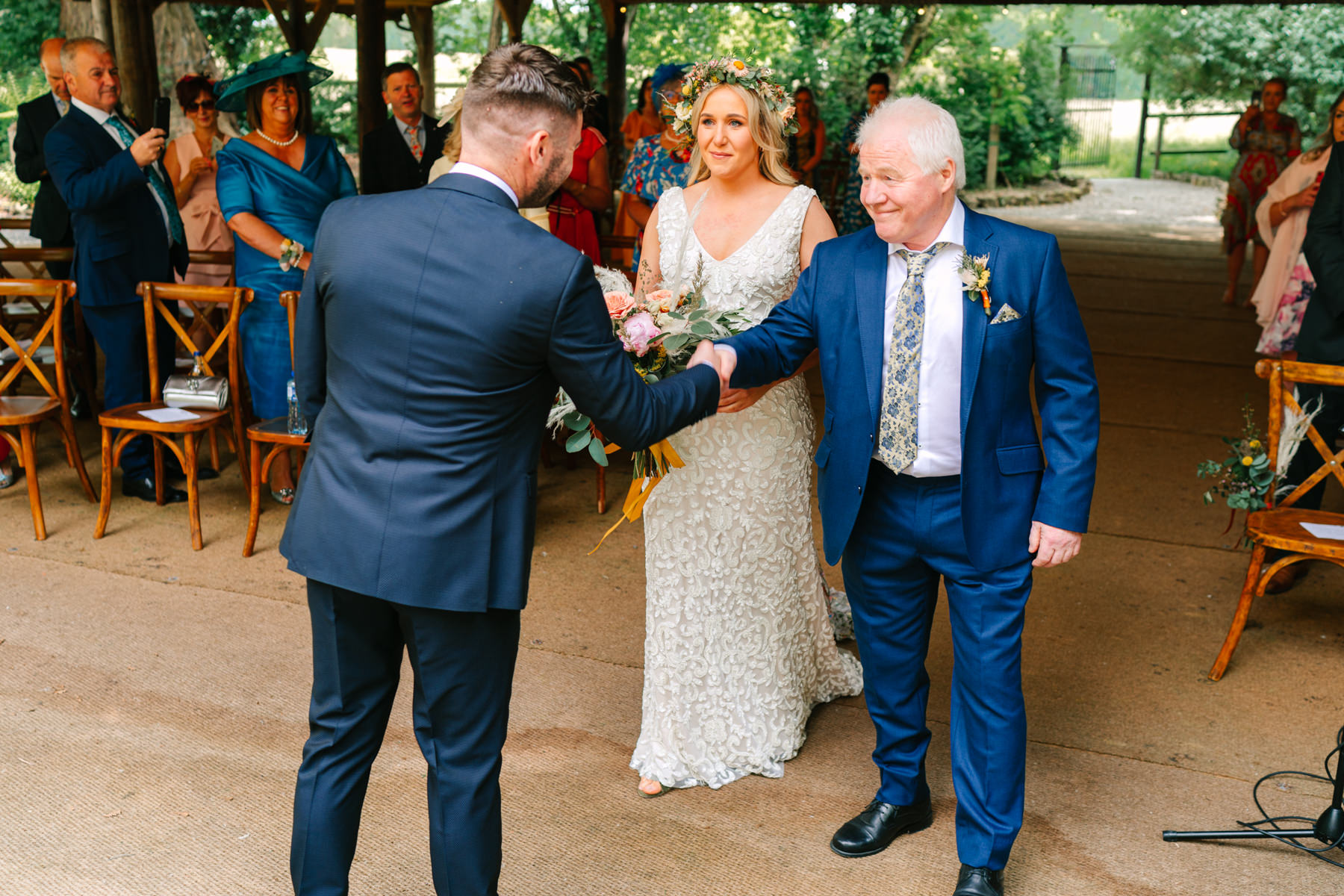 Martinstown relaxed wedding. Siobhan and Ken's rustic fun summer wedding. 36