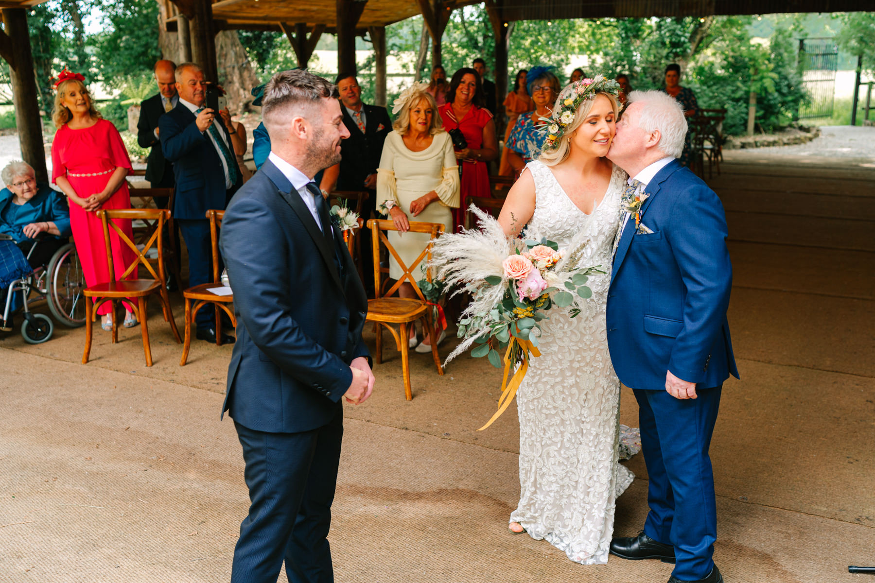 Martinstown relaxed wedding. Siobhan and Ken's rustic fun summer wedding. 37